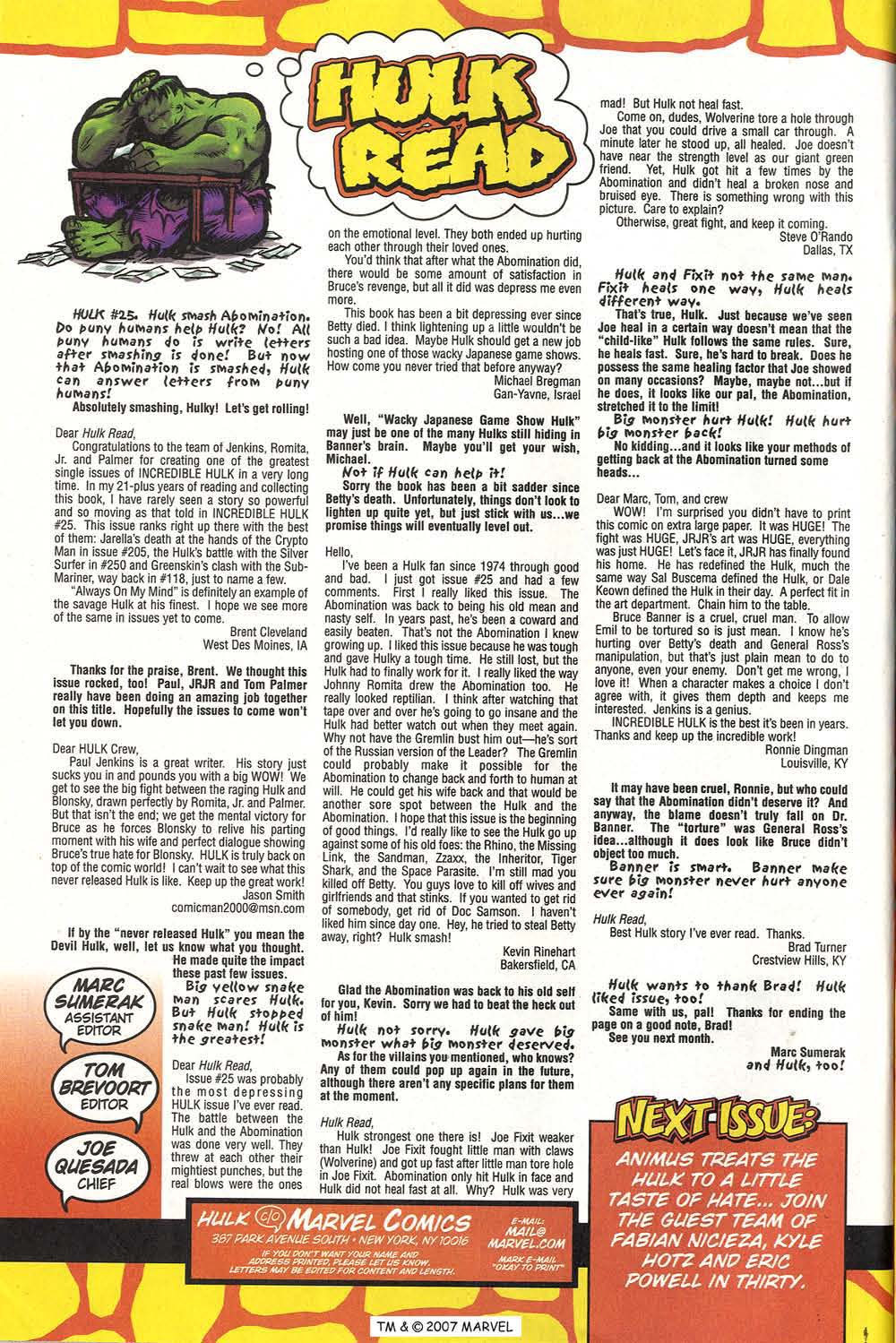 The Incredible Hulk (2000) Issue #28 #17 - English 34