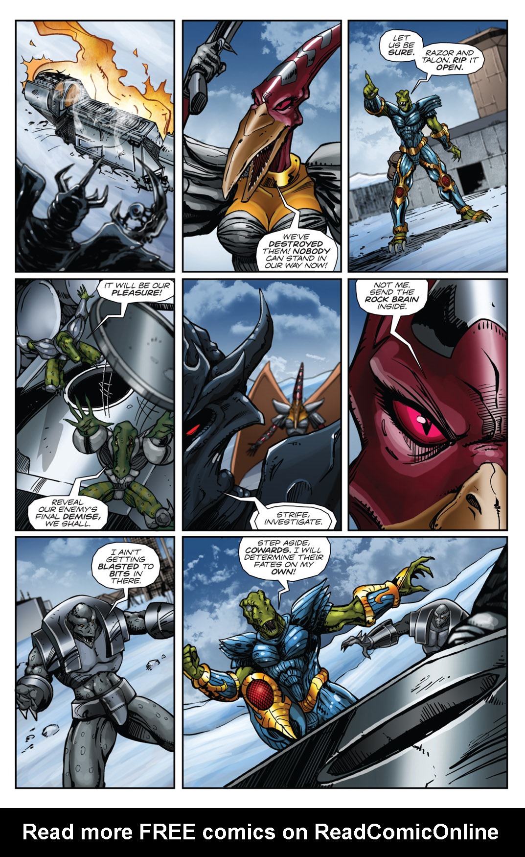 Read online Jurassic StrikeForce 5 comic -  Issue # _TPB - 52