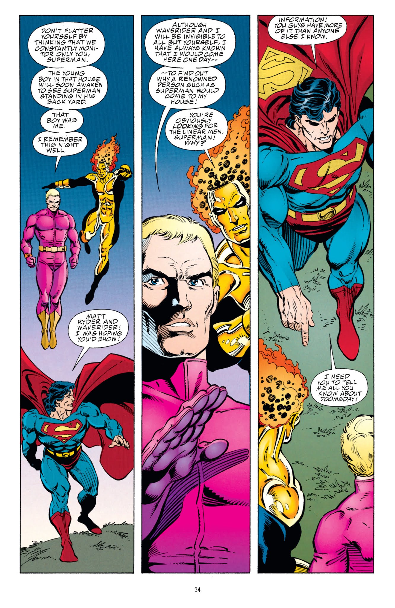 Read online Superman: Doomsday comic -  Issue # TPB - 29
