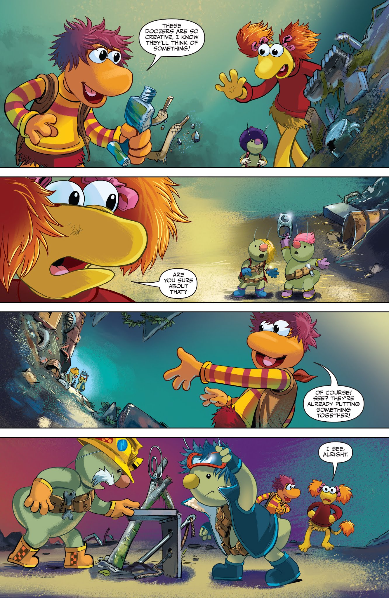 Read online Jim Henson's Fraggle Rock: Journey to the Everspring comic -  Issue #3 - 19
