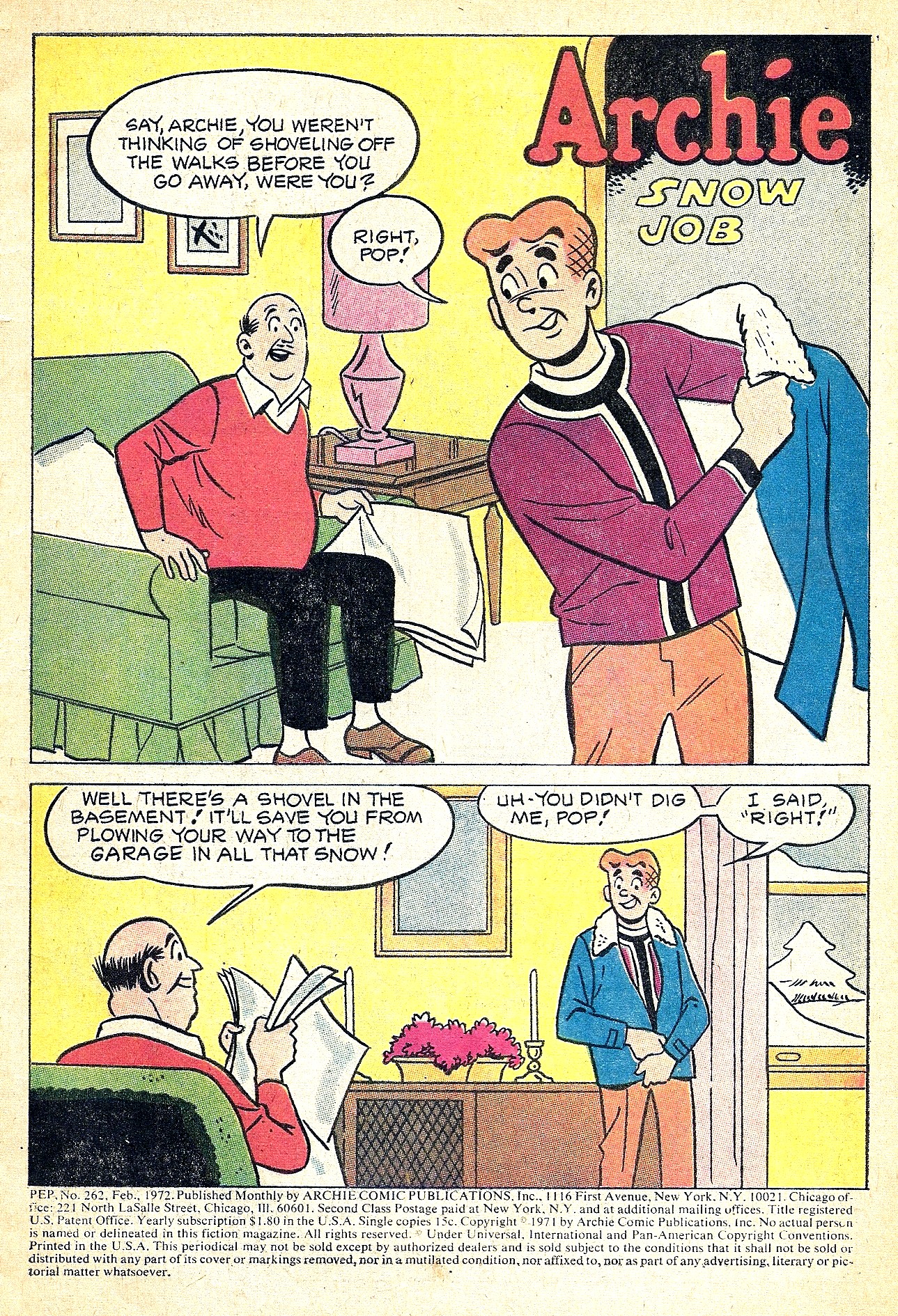 Read online Pep Comics comic -  Issue #262 - 3