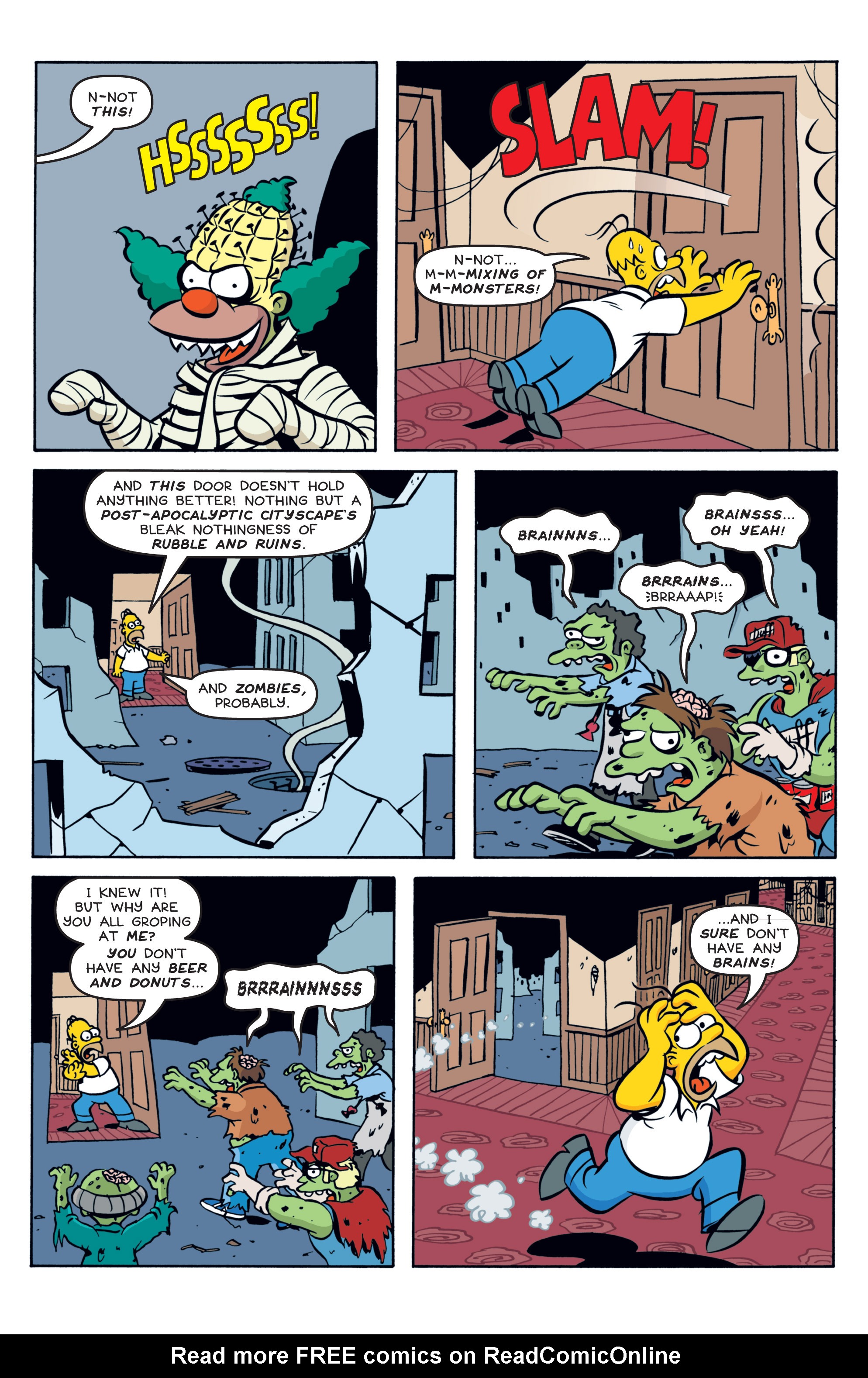 Read online Treehouse of Horror comic -  Issue #19 - 7