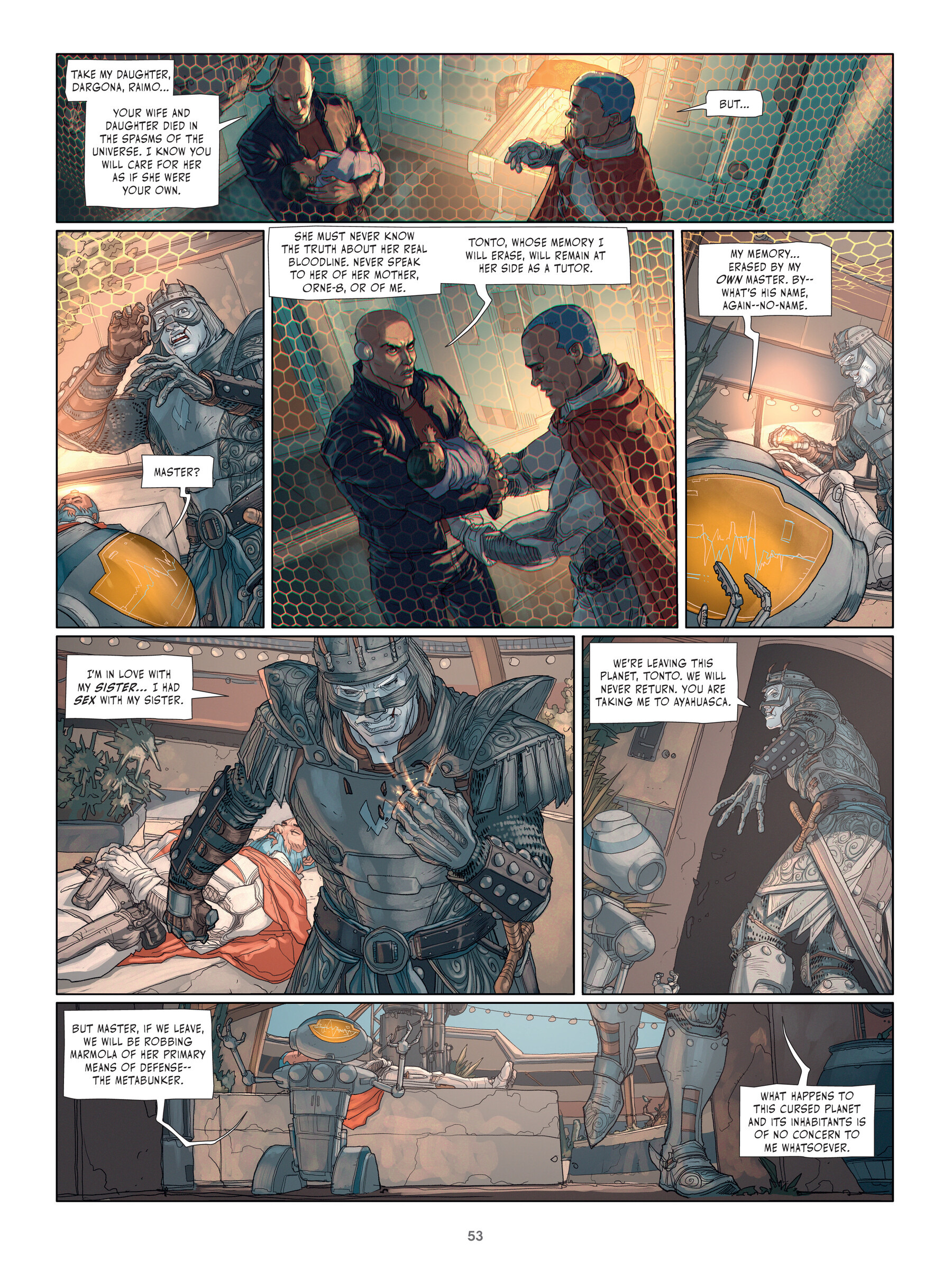 Read online The Metabaron comic -  Issue #7 - 52