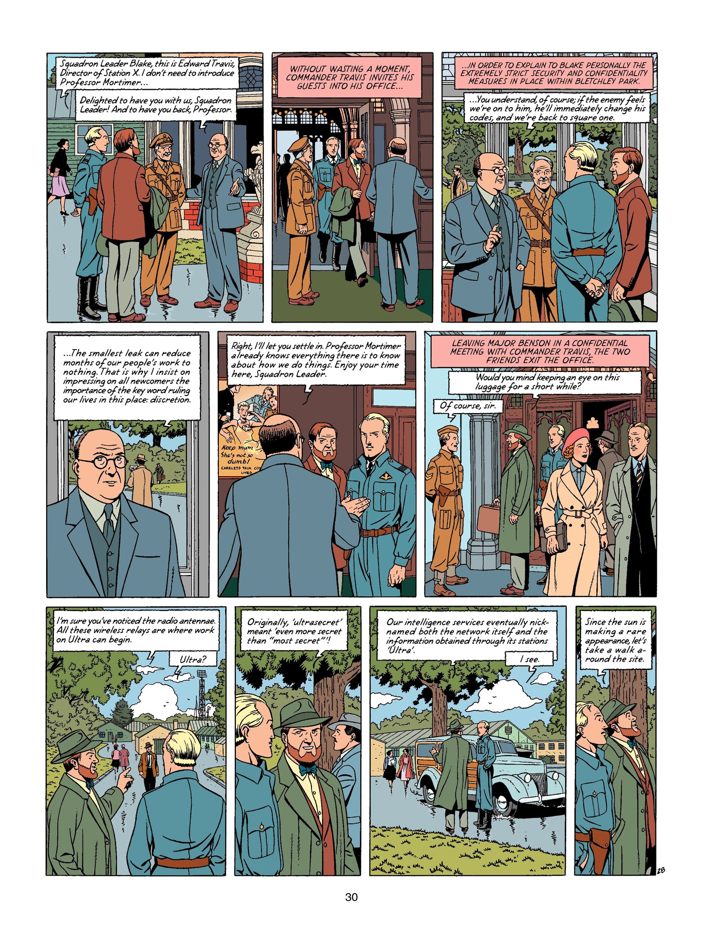 Read online Blake & Mortimer comic -  Issue #21 - 30
