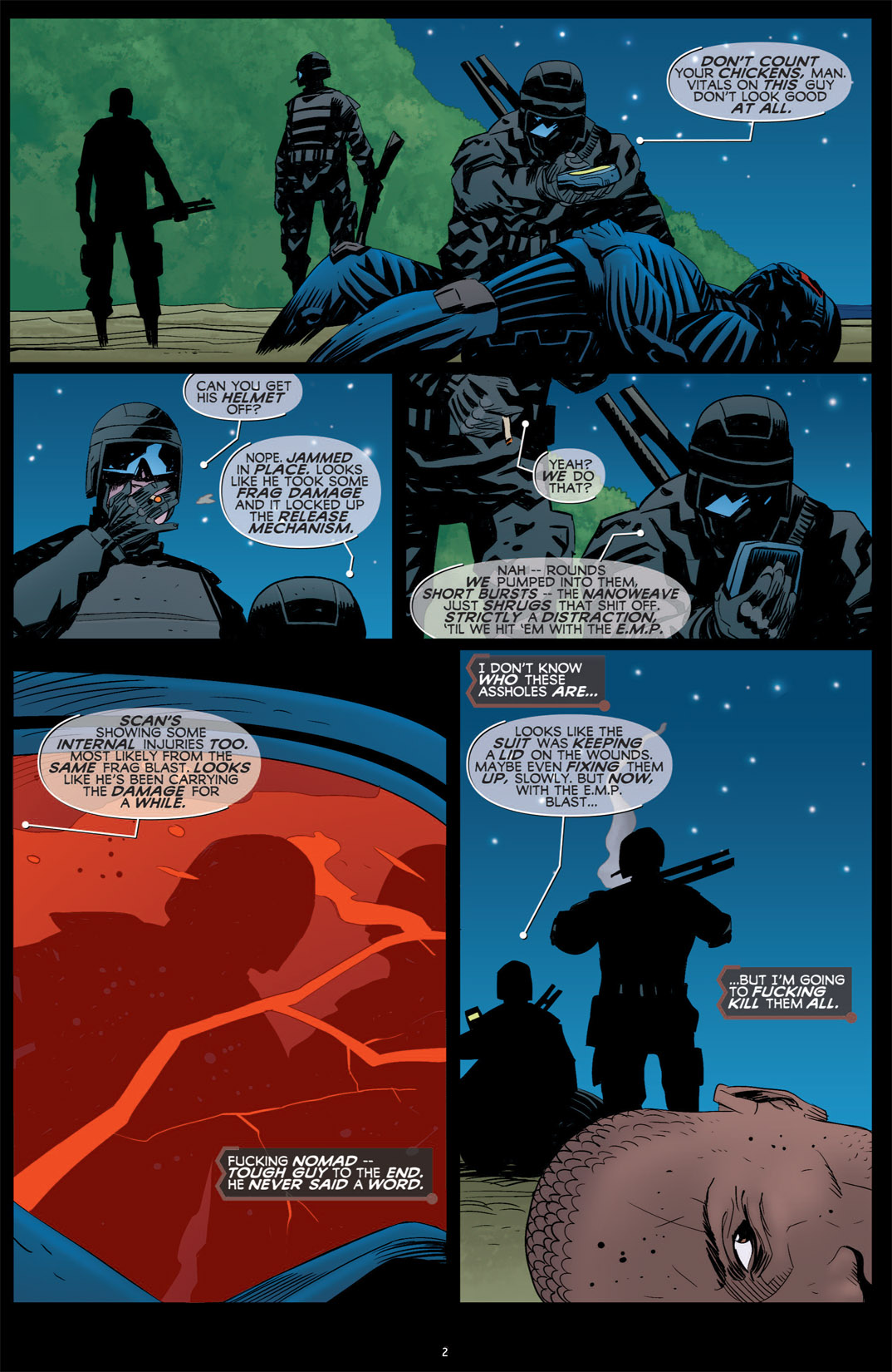 Read online Crysis comic -  Issue #6 - 5