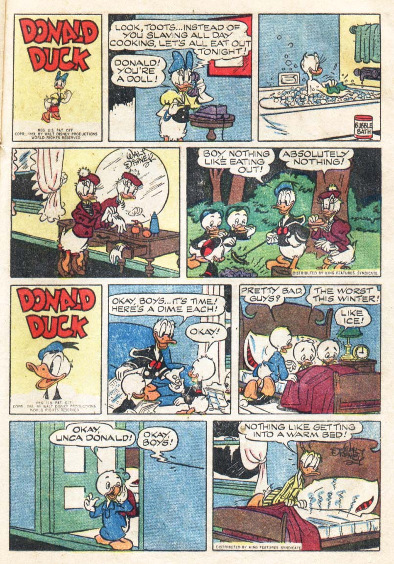 Read online Walt Disney's Comics and Stories comic -  Issue #186 - 25