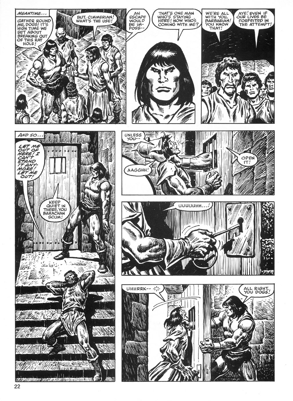 Read online The Savage Sword Of Conan comic -  Issue #99 - 21