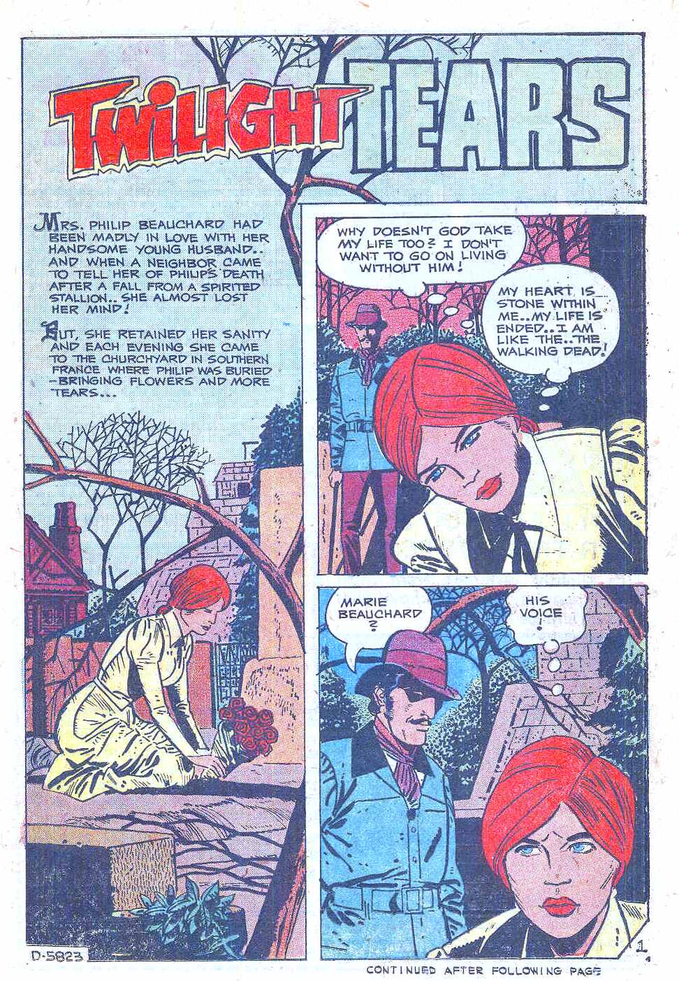 Read online Haunted Love (1973) comic -  Issue #9 - 13