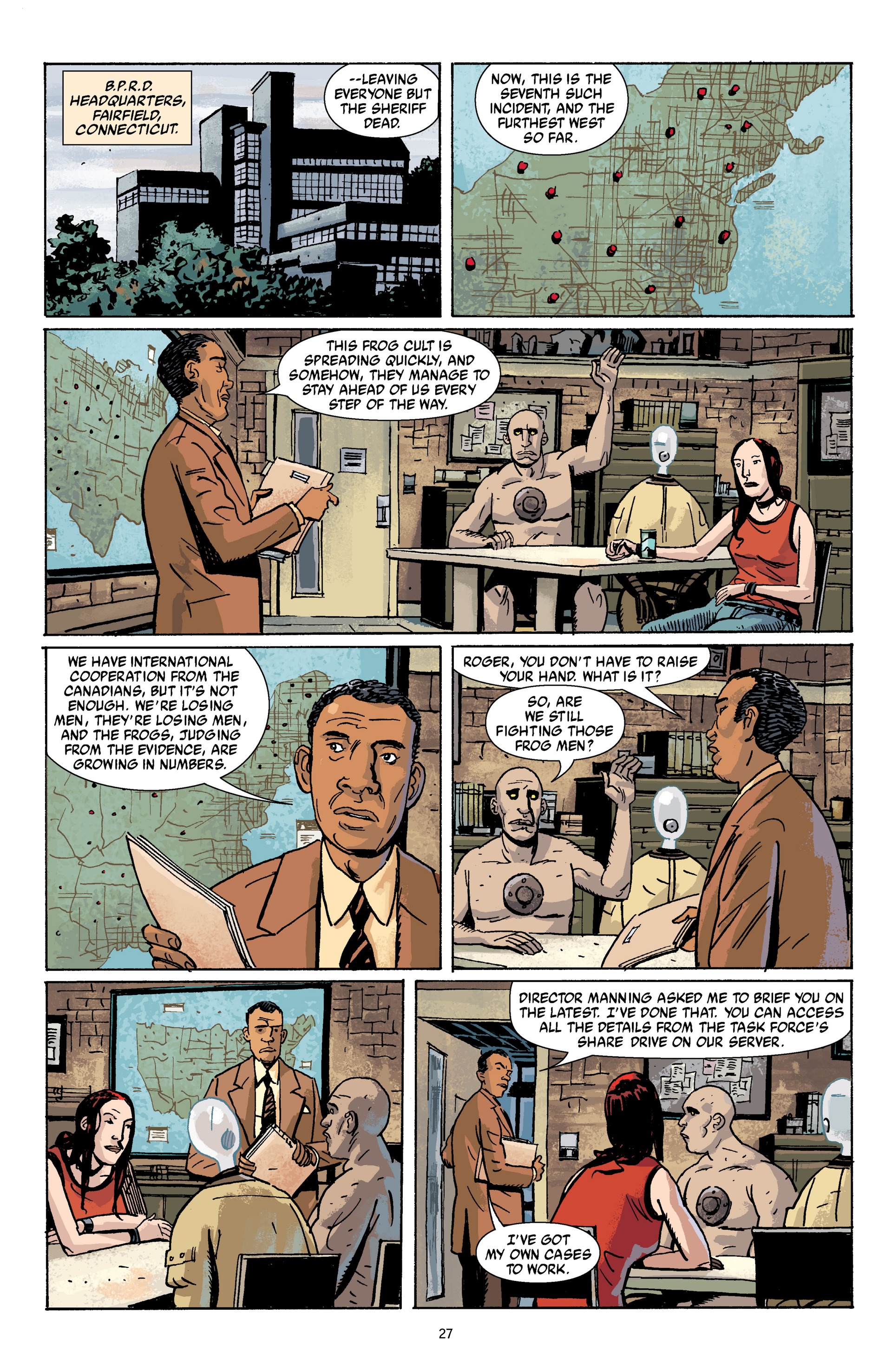 Read online B.P.R.D. Omnibus comic -  Issue # TPB 2 (Part 1) - 27