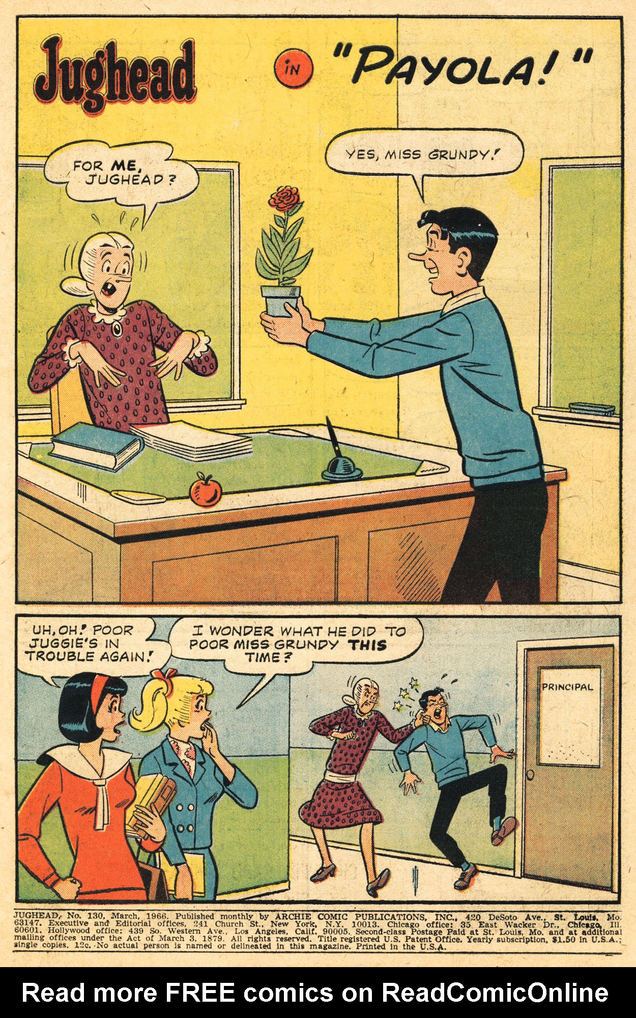 Read online Jughead (1965) comic -  Issue #130 - 3