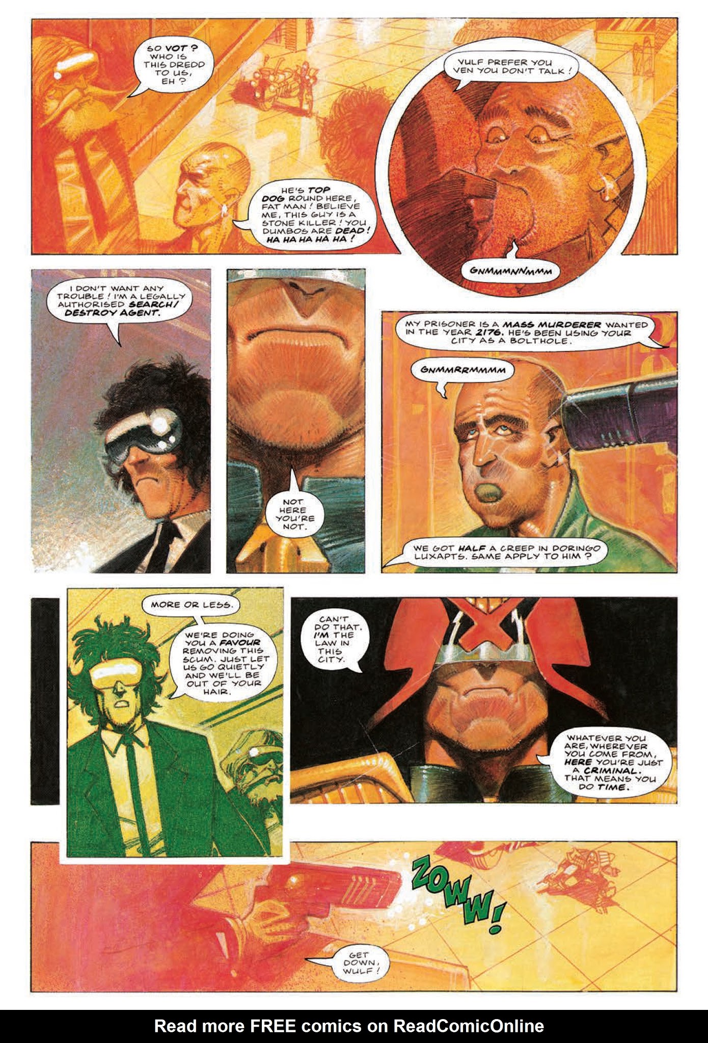 Read online Strontium Dog: The Final Solution comic -  Issue # TPB - 192