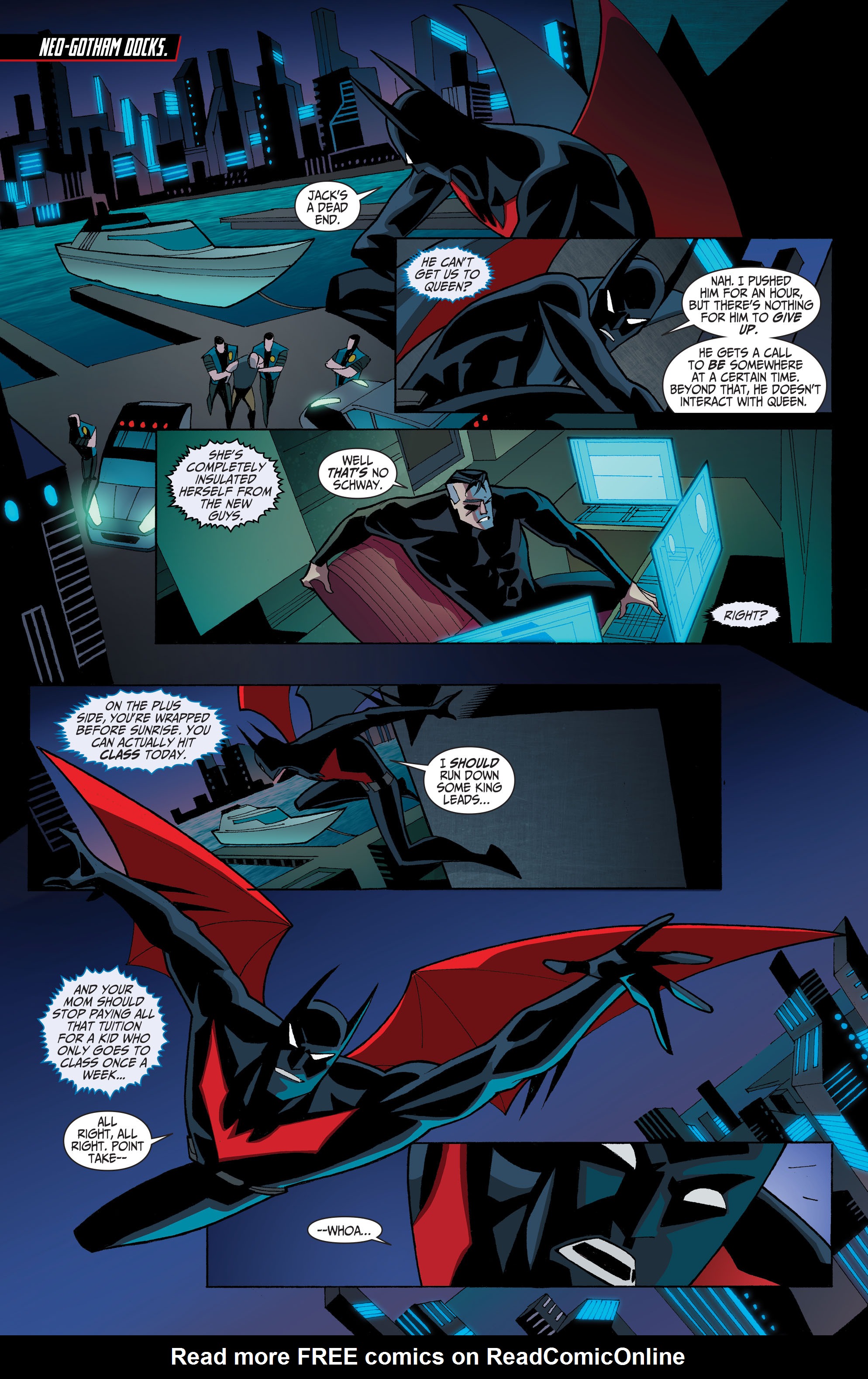 Read online Batman Beyond 2.0 comic -  Issue # _TPB 3 (Part 2) - 12