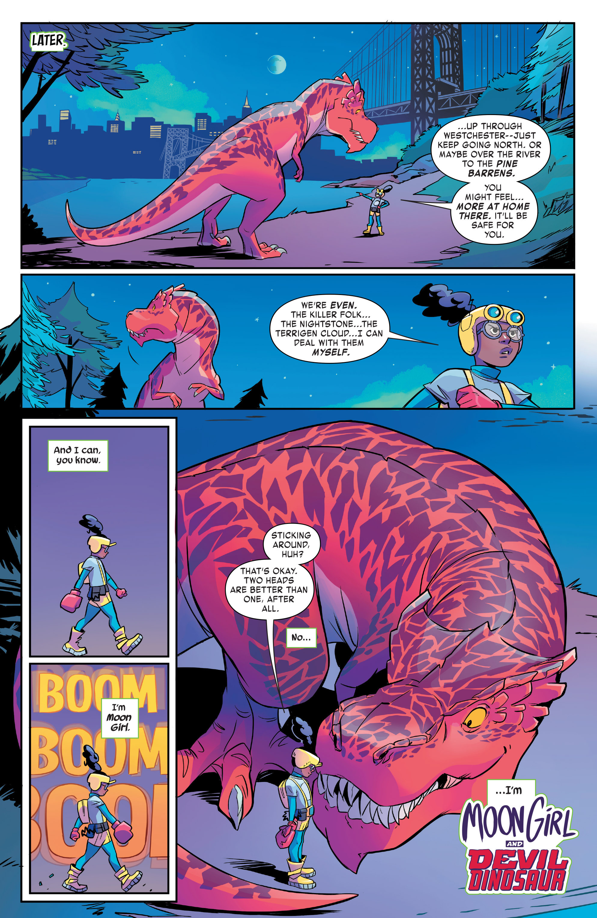 Read online Moon Girl And Devil Dinosaur comic -  Issue #5 - 22