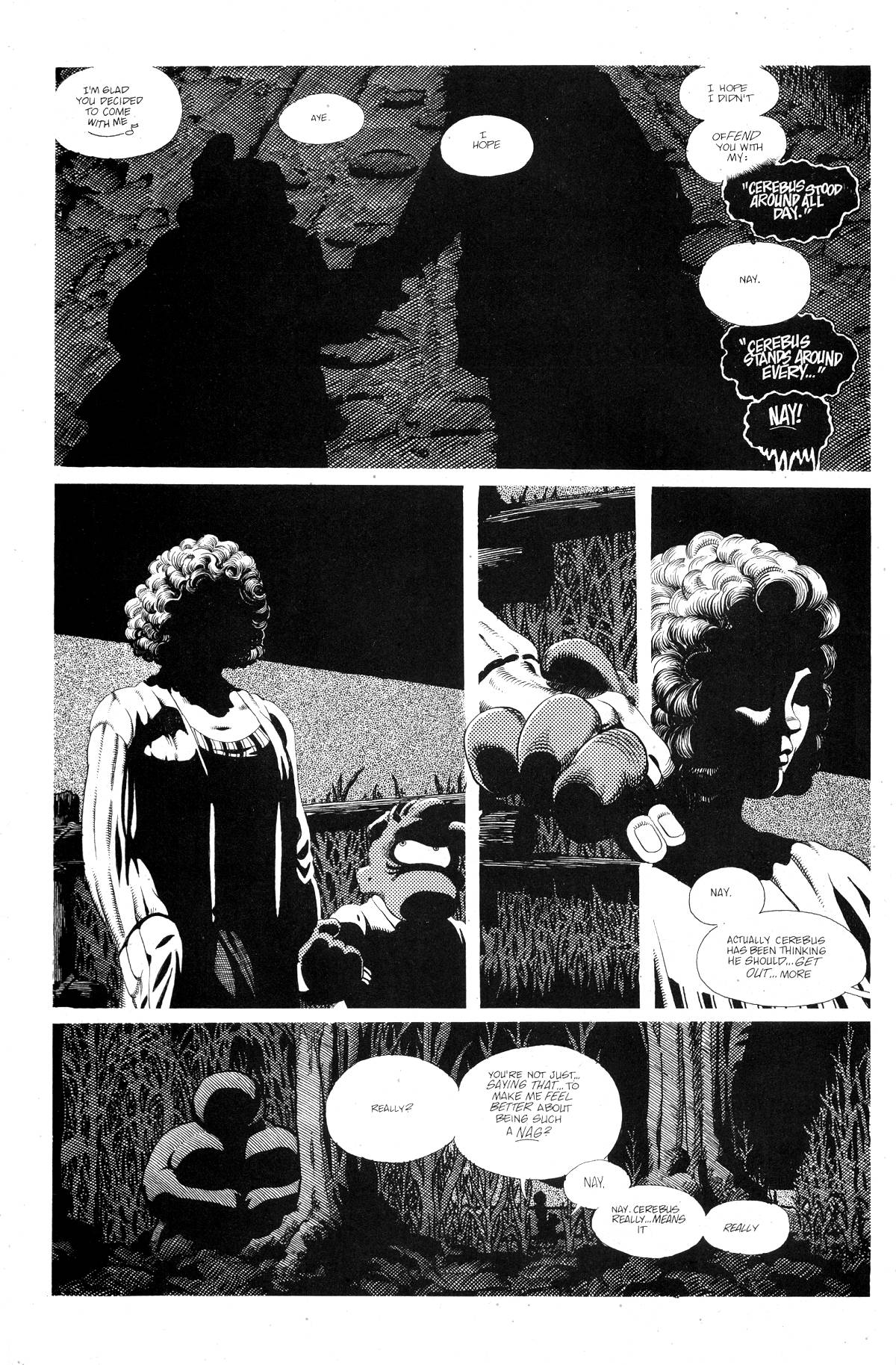 Read online Cerebus comic -  Issue #218 - 4