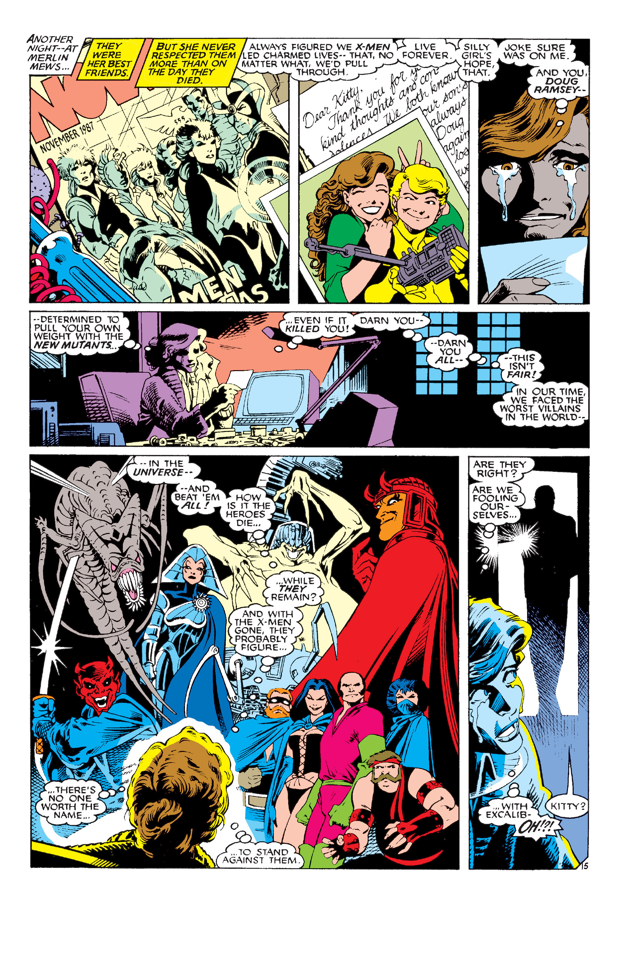 Read online Excalibur (1988) comic -  Issue #1 - 12