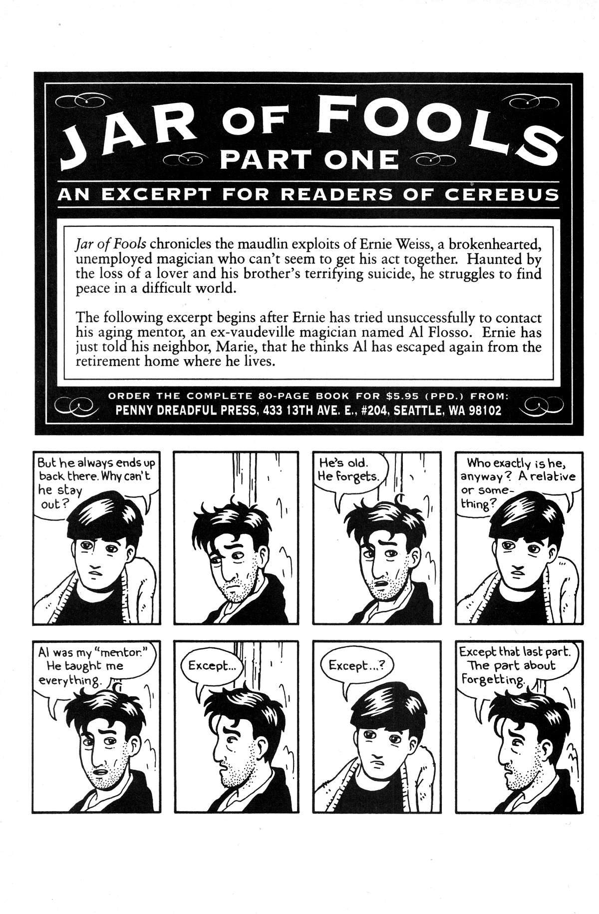 Cerebus Issue #191 #190 - English 28