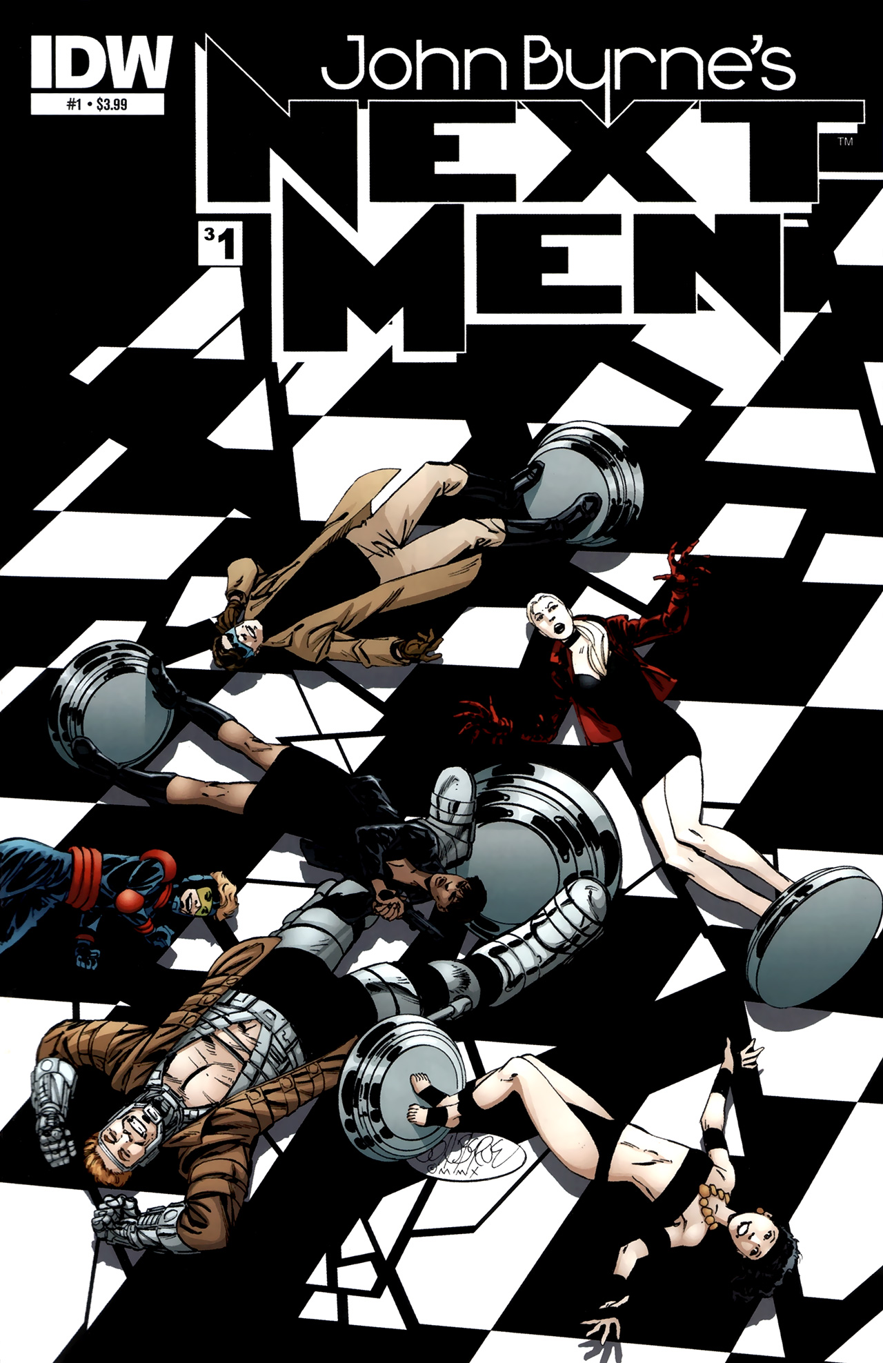 Read online John Byrne's Next Men (2010) comic -  Issue #1 - 1