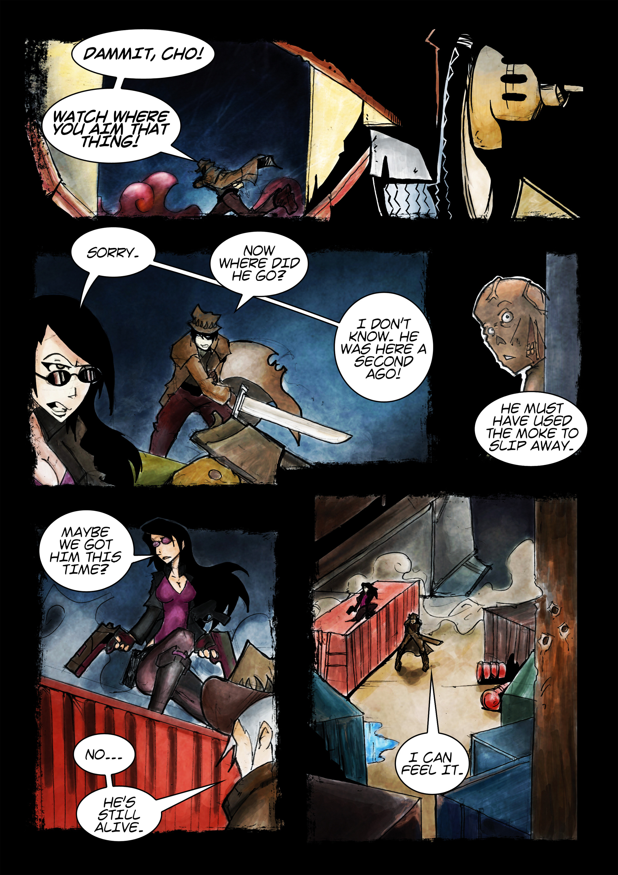 Read online Nightfighter comic -  Issue #2 - 7