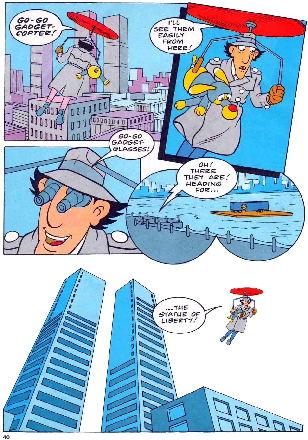 Read online Inspector Gadget (1975) comic -  Issue # Full - 40