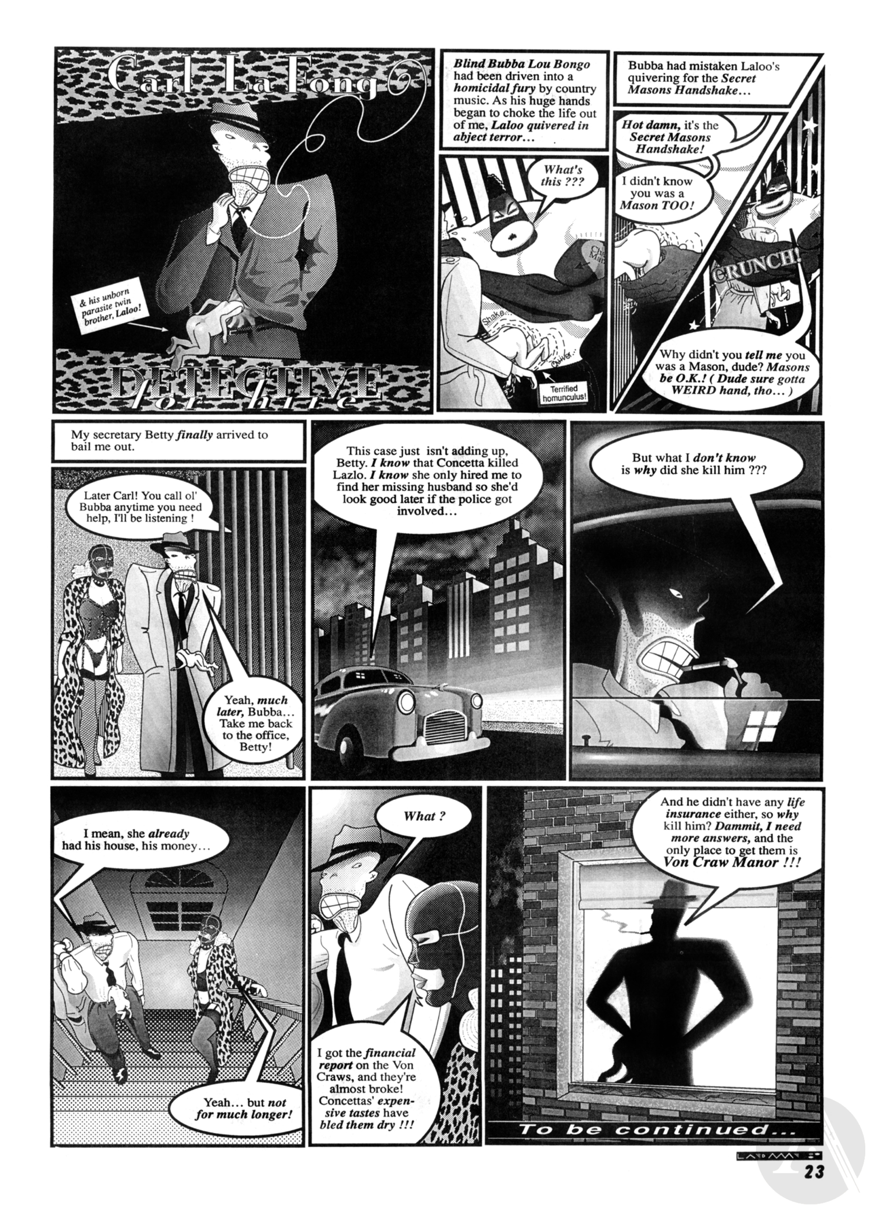 Read online Buzz (1990) comic -  Issue #1 - 25