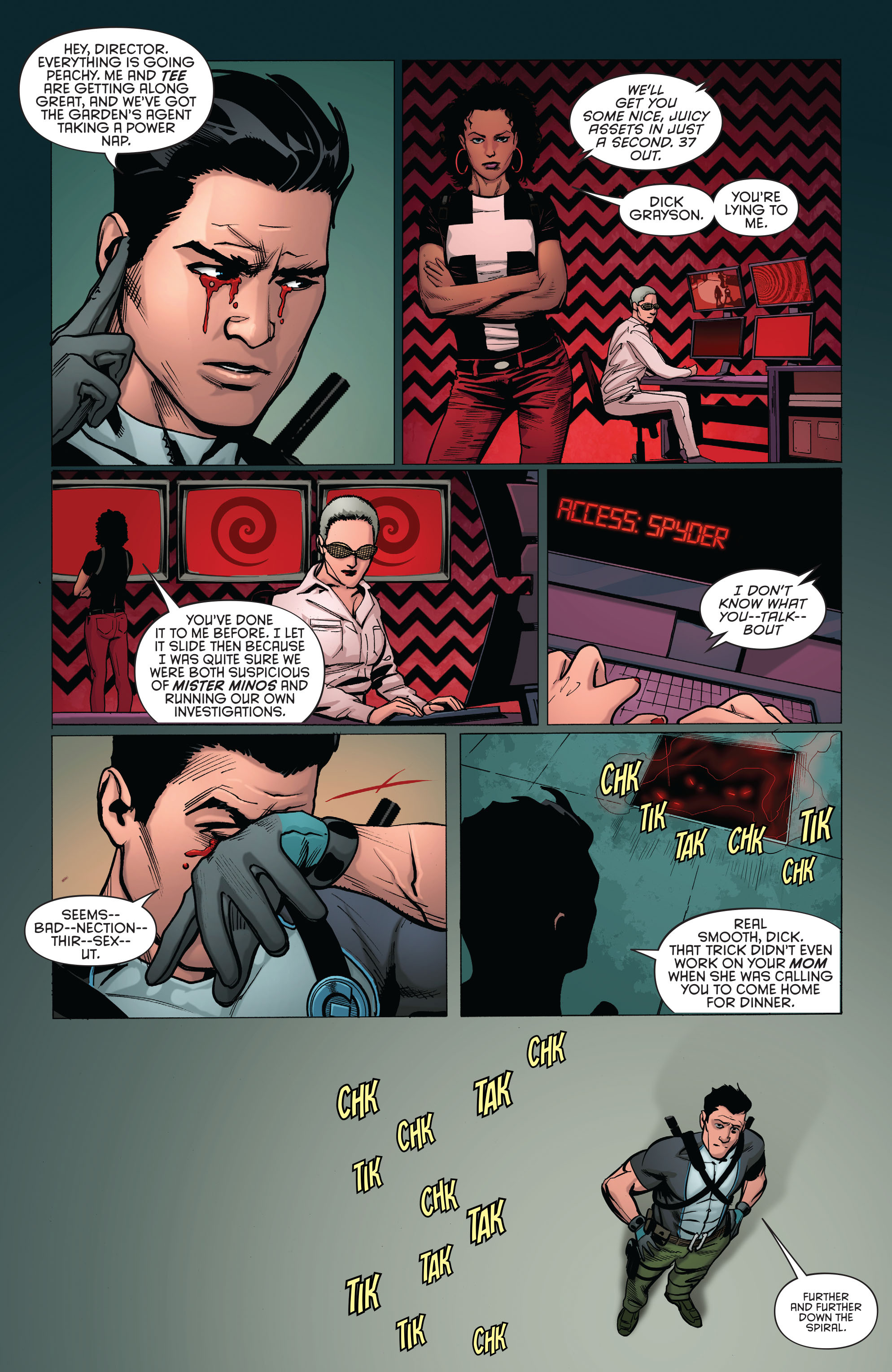 Read online Grayson comic -  Issue #14 - 16