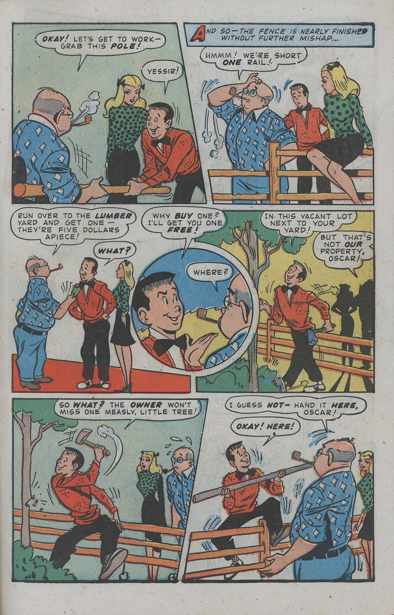 Read online Willie Comics (1946) comic -  Issue #12 - 39