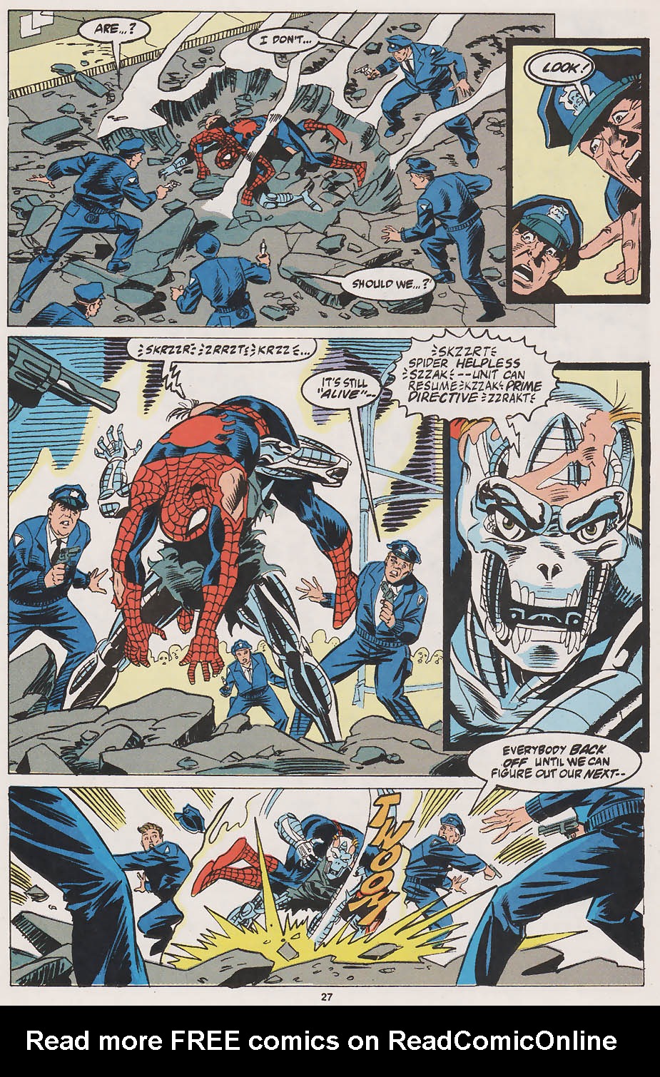 Read online Web of Spider-Man (1985) comic -  Issue #79 - 22