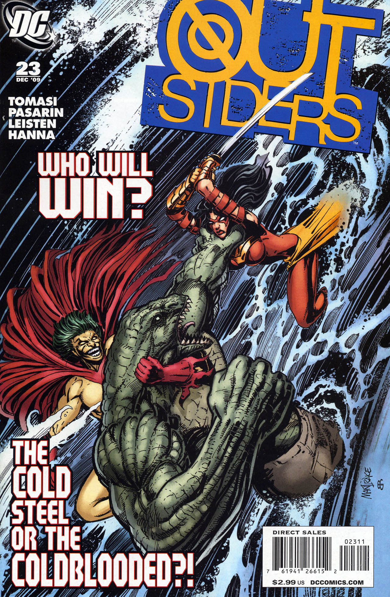 Read online The Outsiders (2009) comic -  Issue #23 - 1