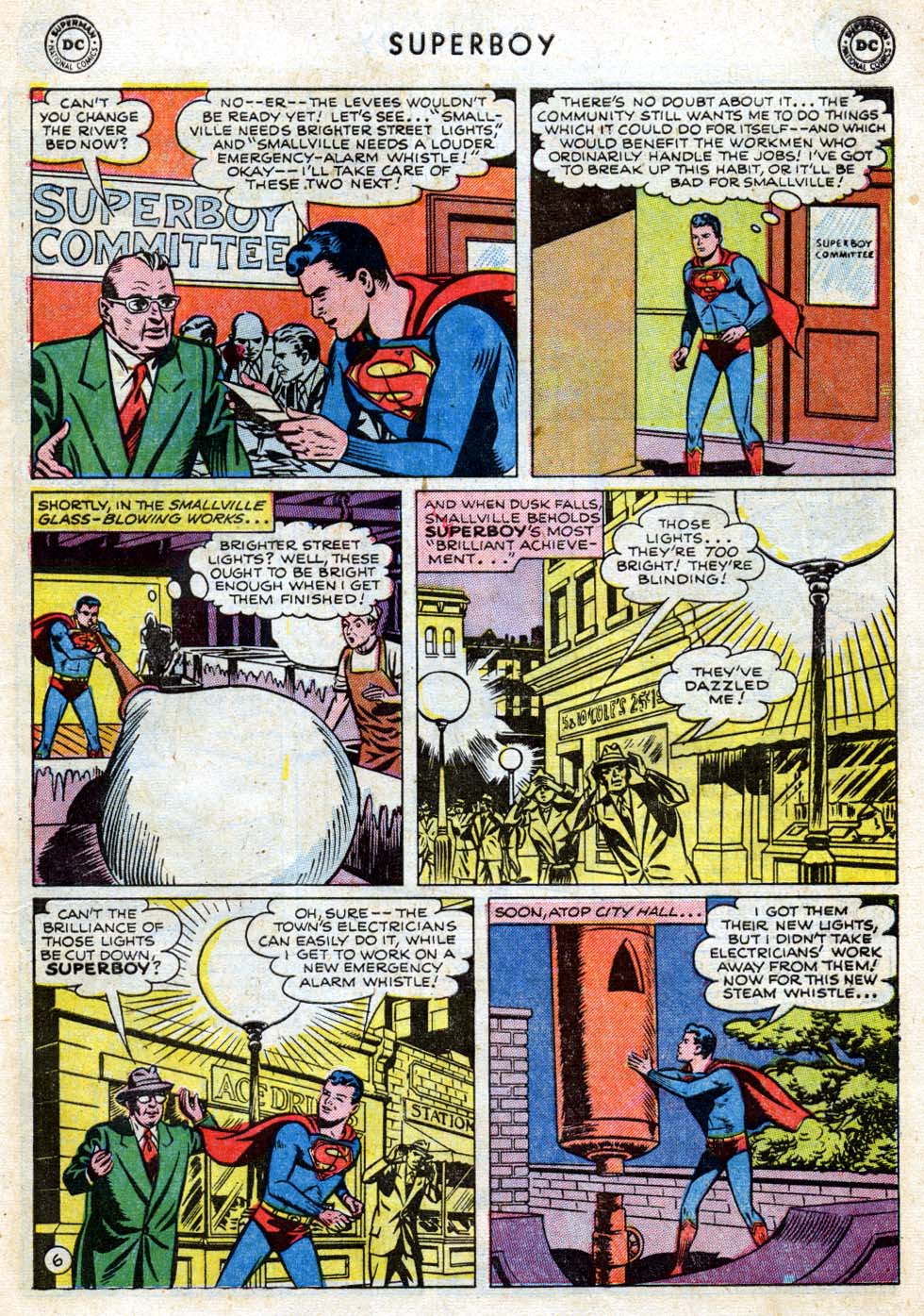 Read online Superboy (1949) comic -  Issue #24 - 30