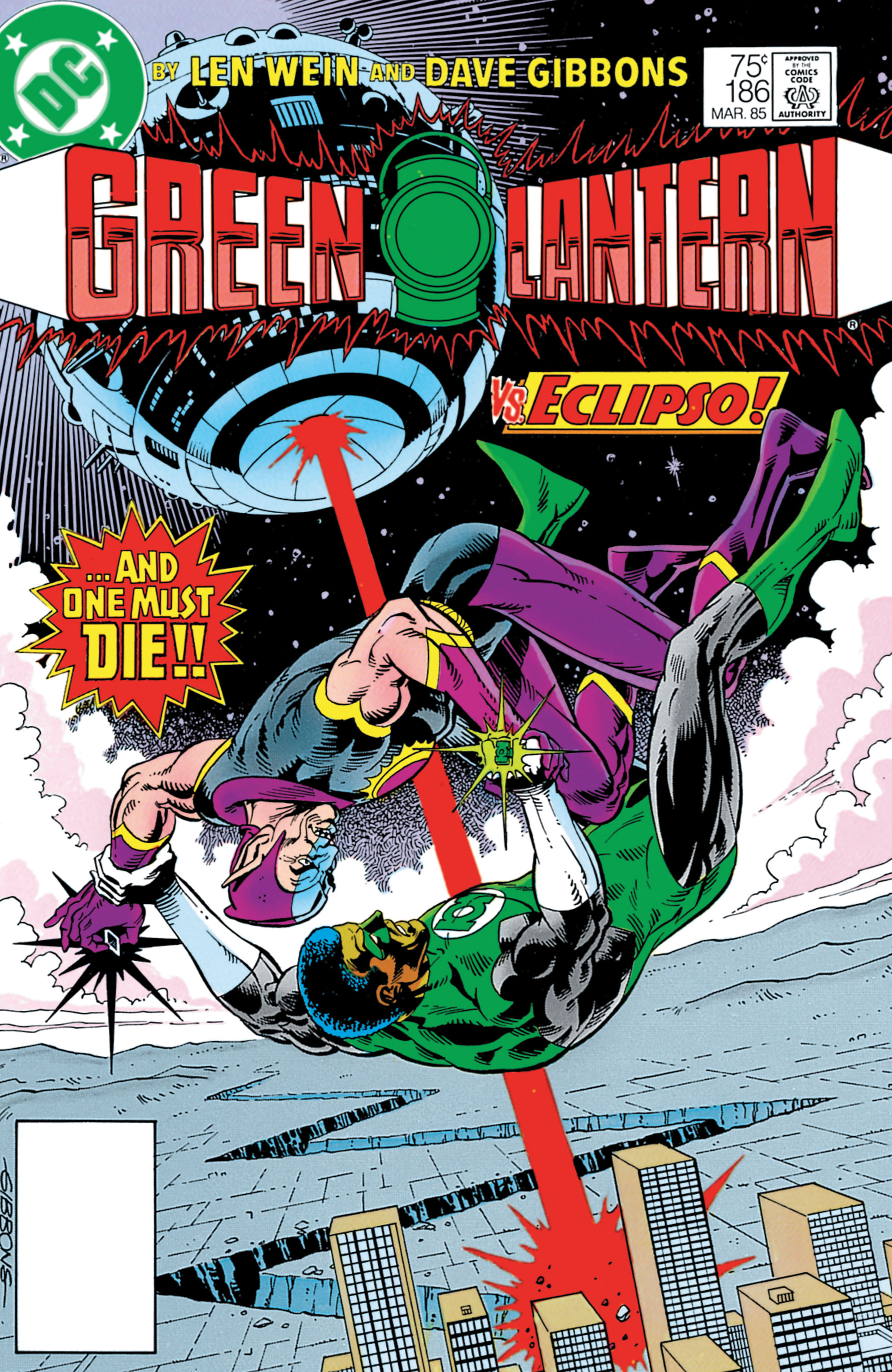 Read online Green Lantern (1960) comic -  Issue #186 - 1