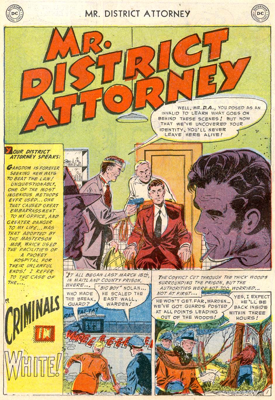 Read online Mr. District Attorney comic -  Issue #37 - 26