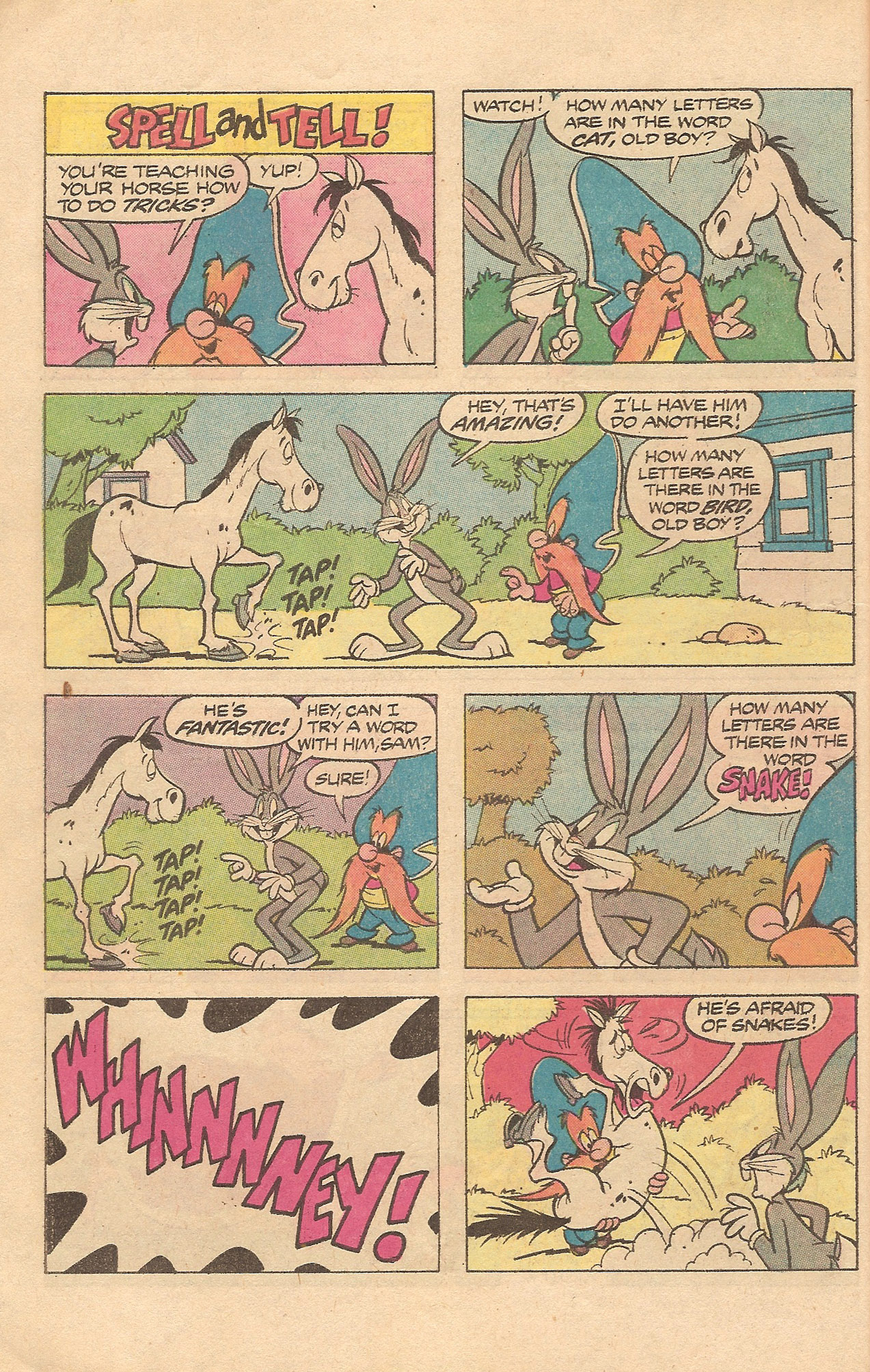 Read online Yosemite Sam and Bugs Bunny comic -  Issue #30 - 10