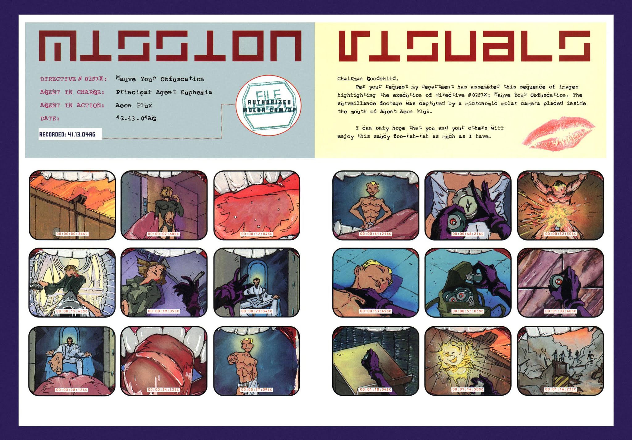 Read online Aeon Flux: The Herodotus File comic -  Issue # TPB - 43