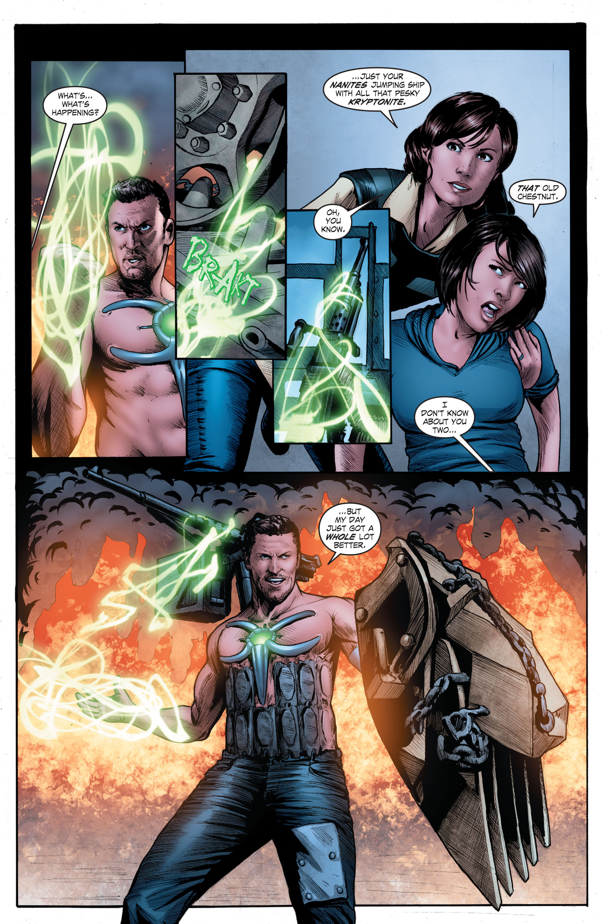 Read online Smallville Season 11 [II] comic -  Issue # TPB 4 - 132