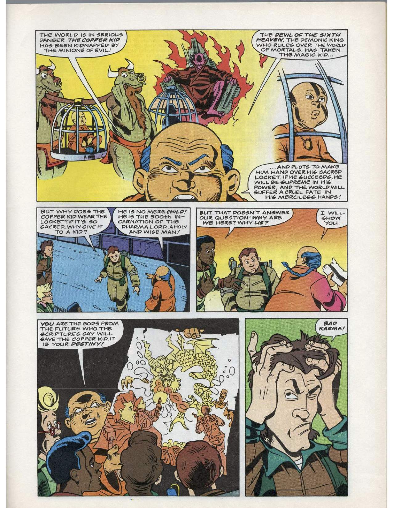 Read online The Real Ghostbusters comic -  Issue #193 - 22