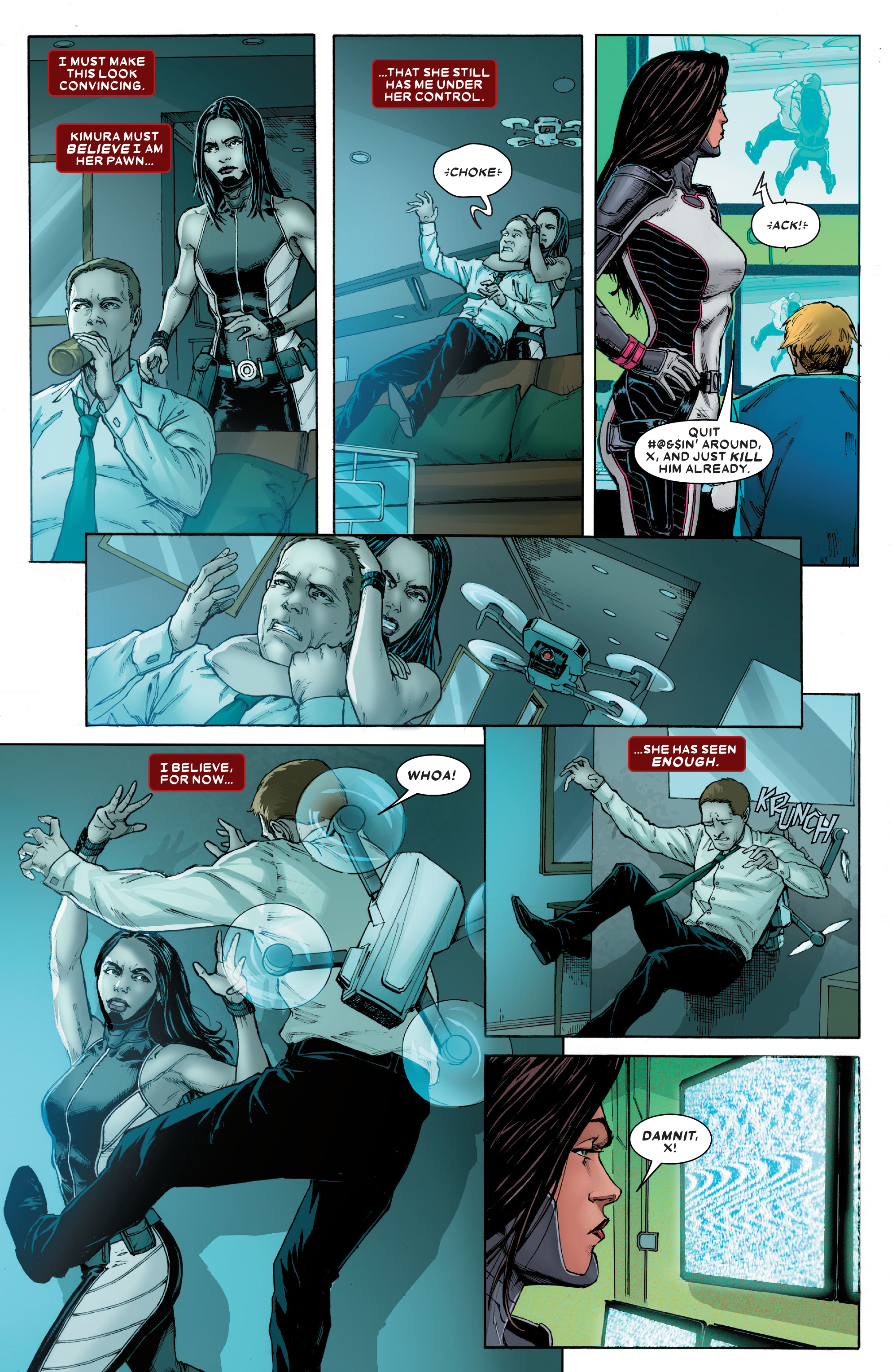Read online X-23: Deadly Regenesis comic -  Issue #4 - 7