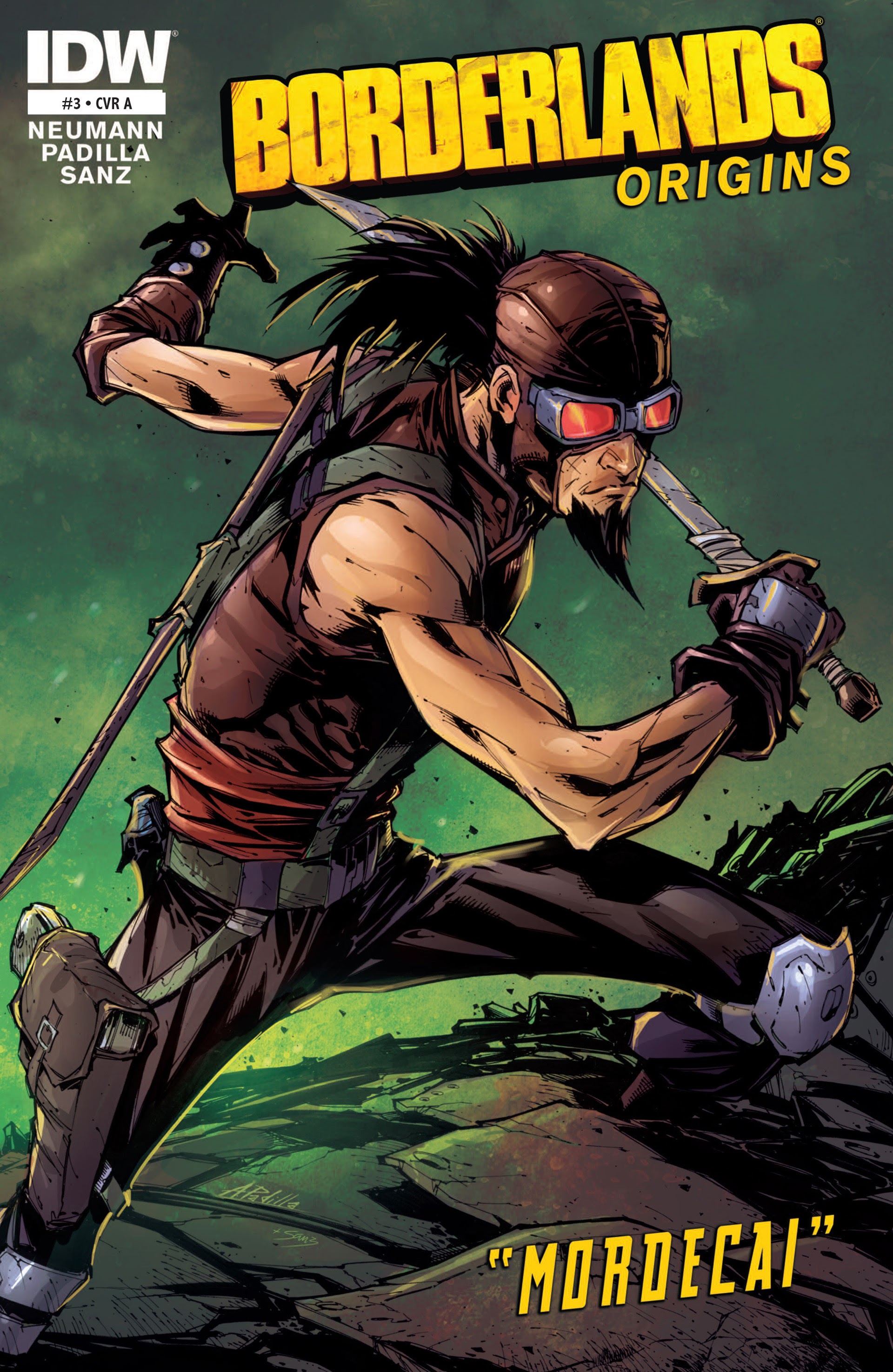 Read online Borderlands: Origins comic -  Issue #3 - 1