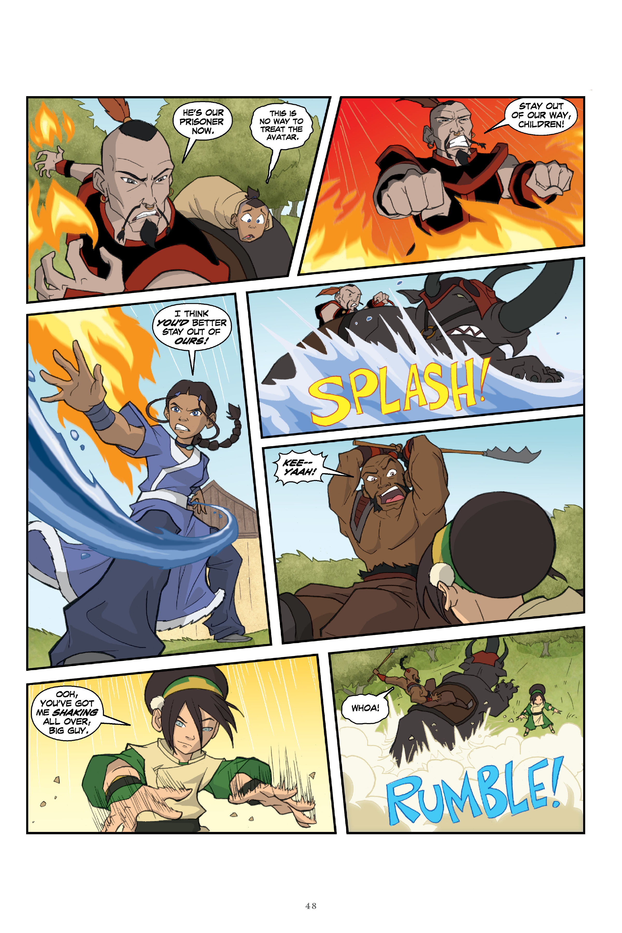 Read online Nickelodeon Avatar: The Last Airbender–The Lost Adventures & Team Avatar Tales Library Edition comic -  Issue # TPB (Part 1) - 49