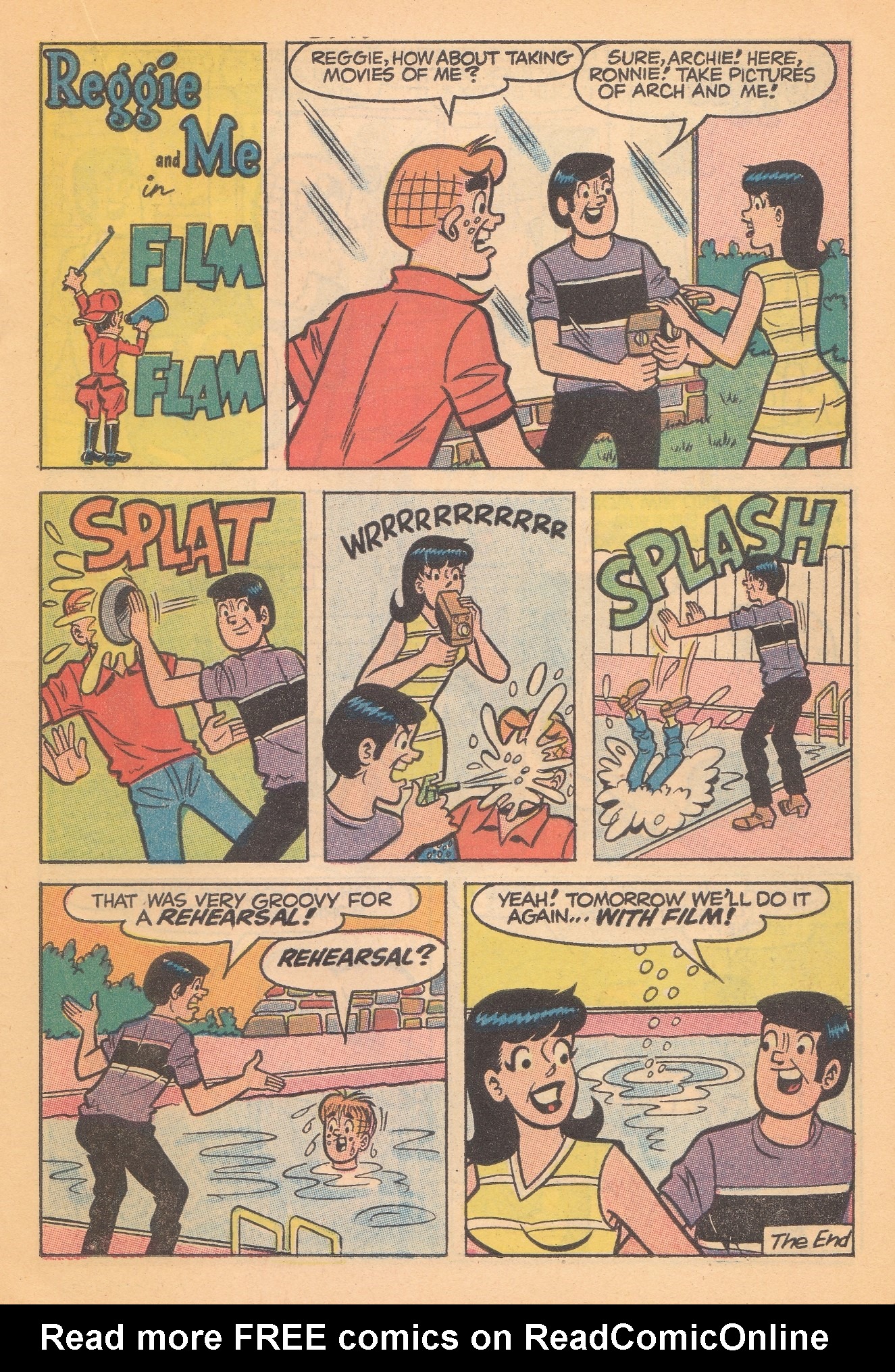 Read online Reggie and Me (1966) comic -  Issue #38 - 15