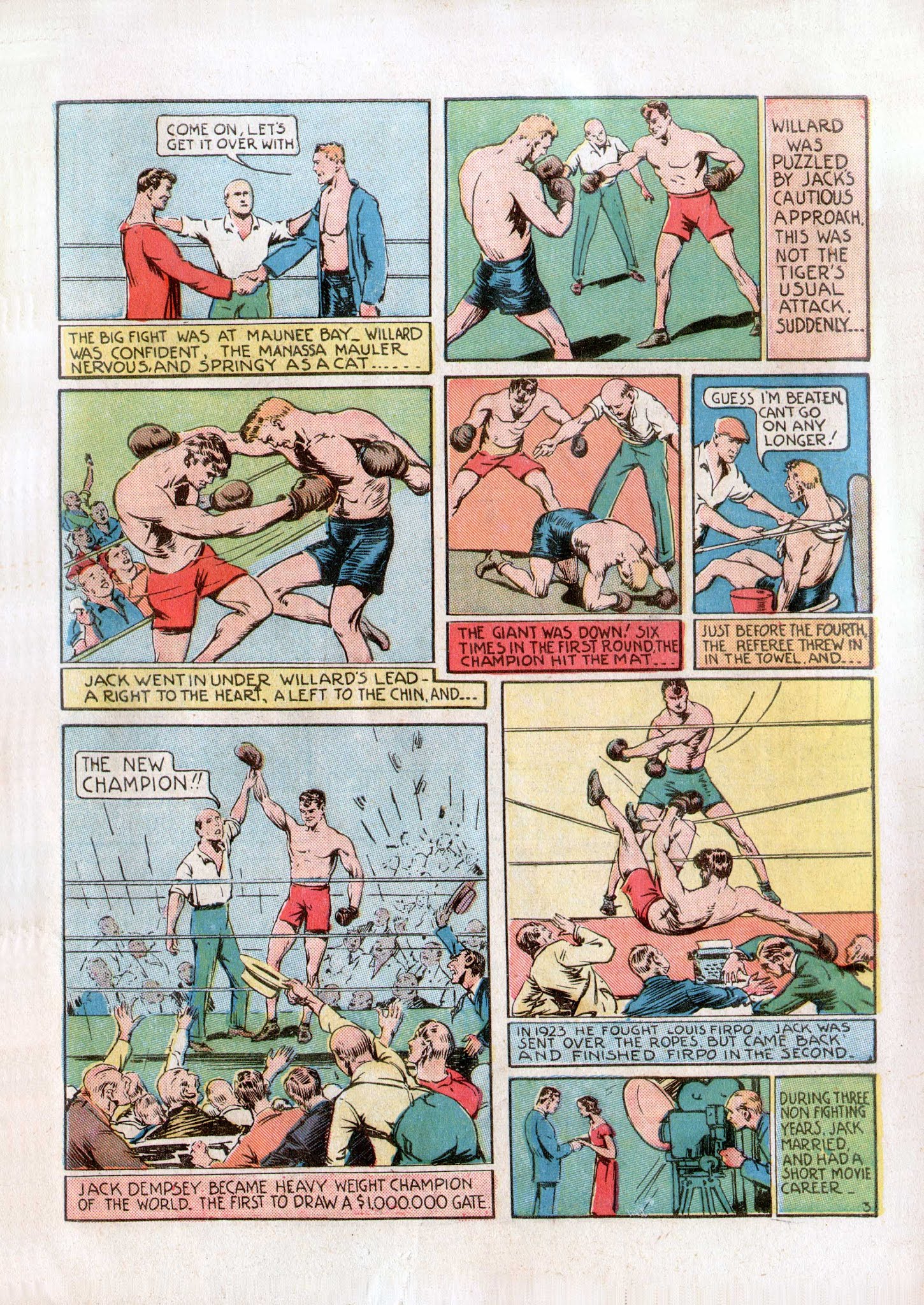 Read online Fight Comics comic -  Issue #1 - 15