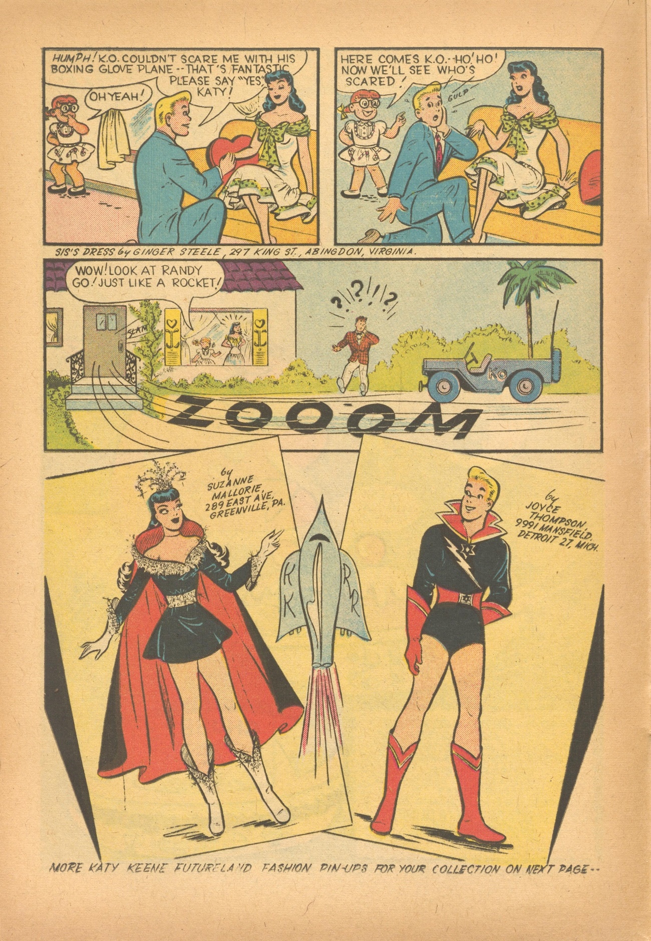 Read online Katy Keene (1949) comic -  Issue #30 - 16