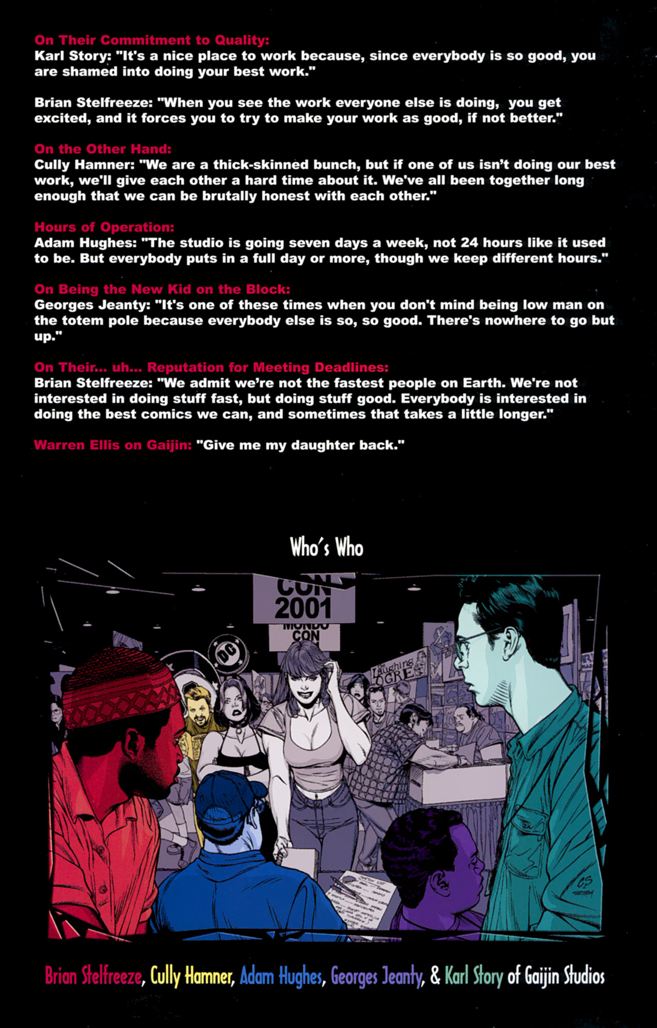 Read online Wildstorm Summer Special comic -  Issue # Full - 42