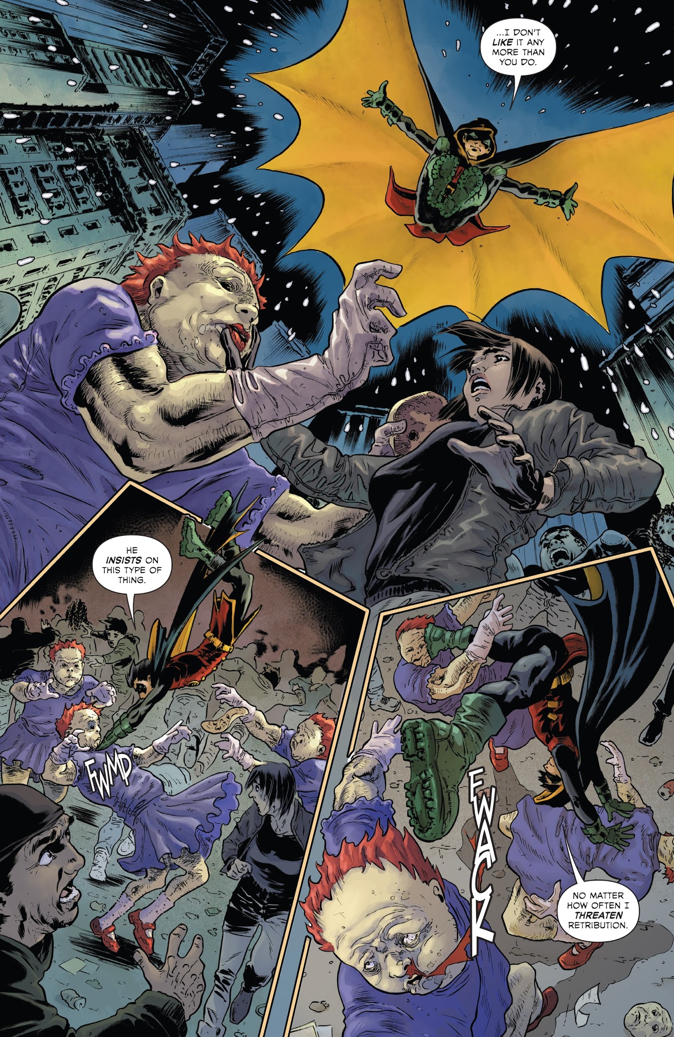Read online The Shadow/Batman comic -  Issue #1 - 5