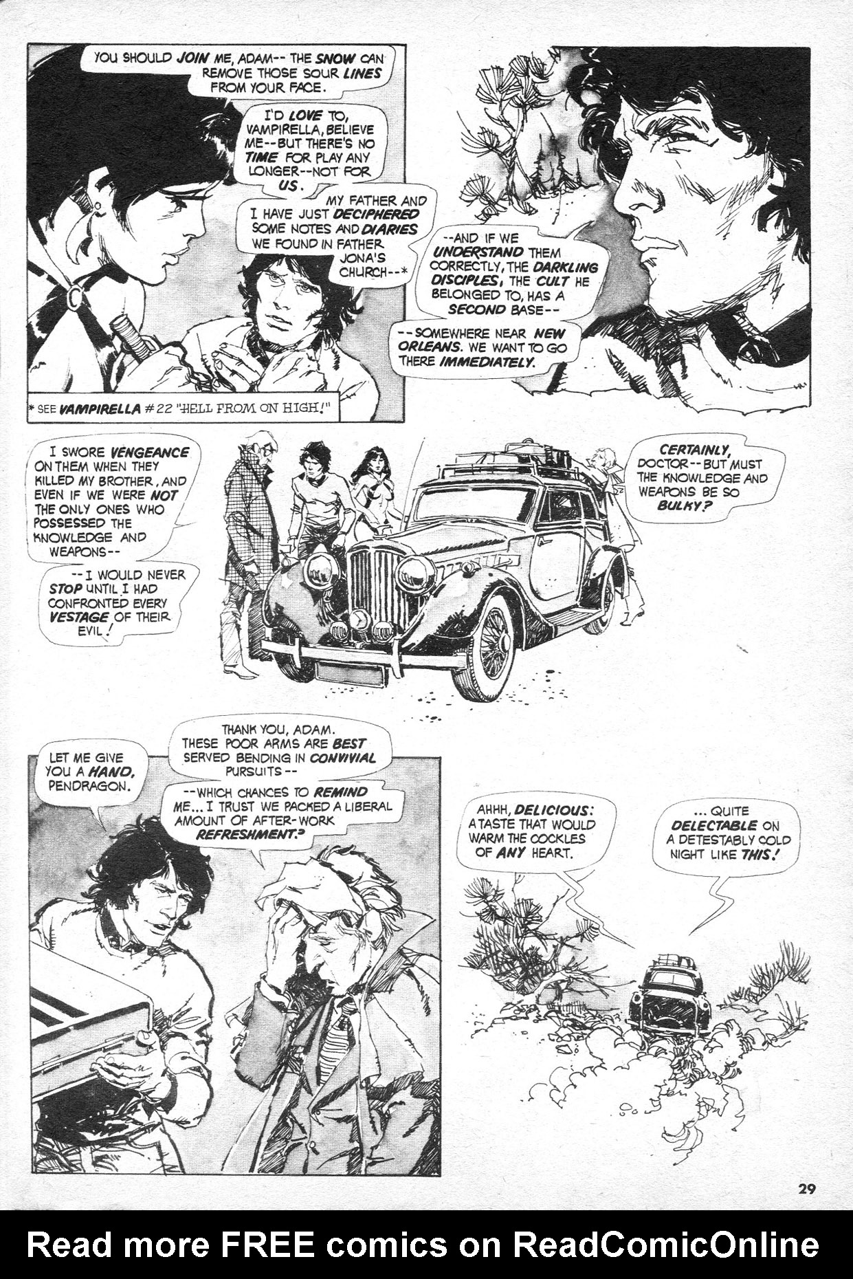 Read online Vampirella (1969) comic -  Issue #74 - 29