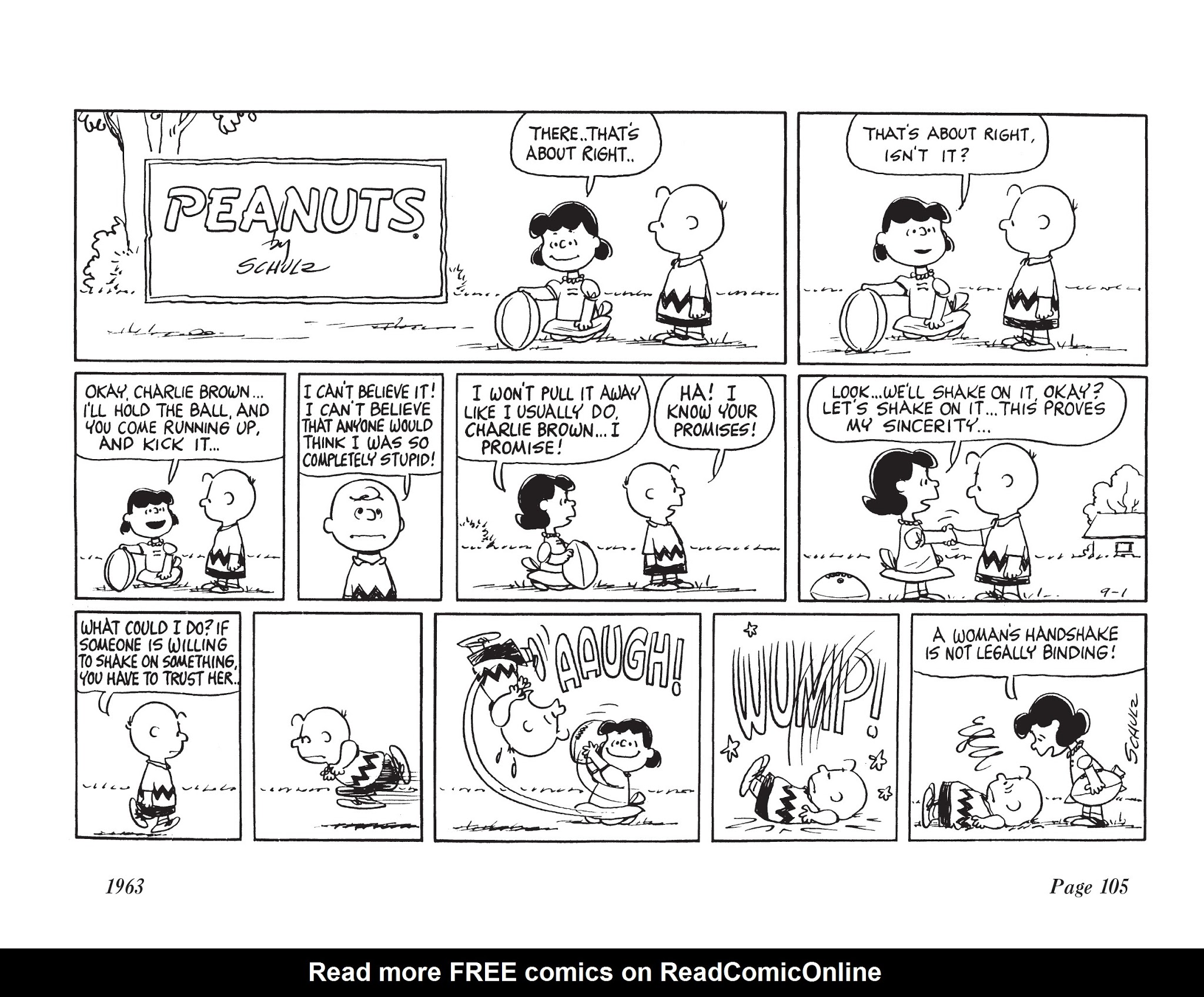 Read online The Complete Peanuts comic -  Issue # TPB 7 - 116