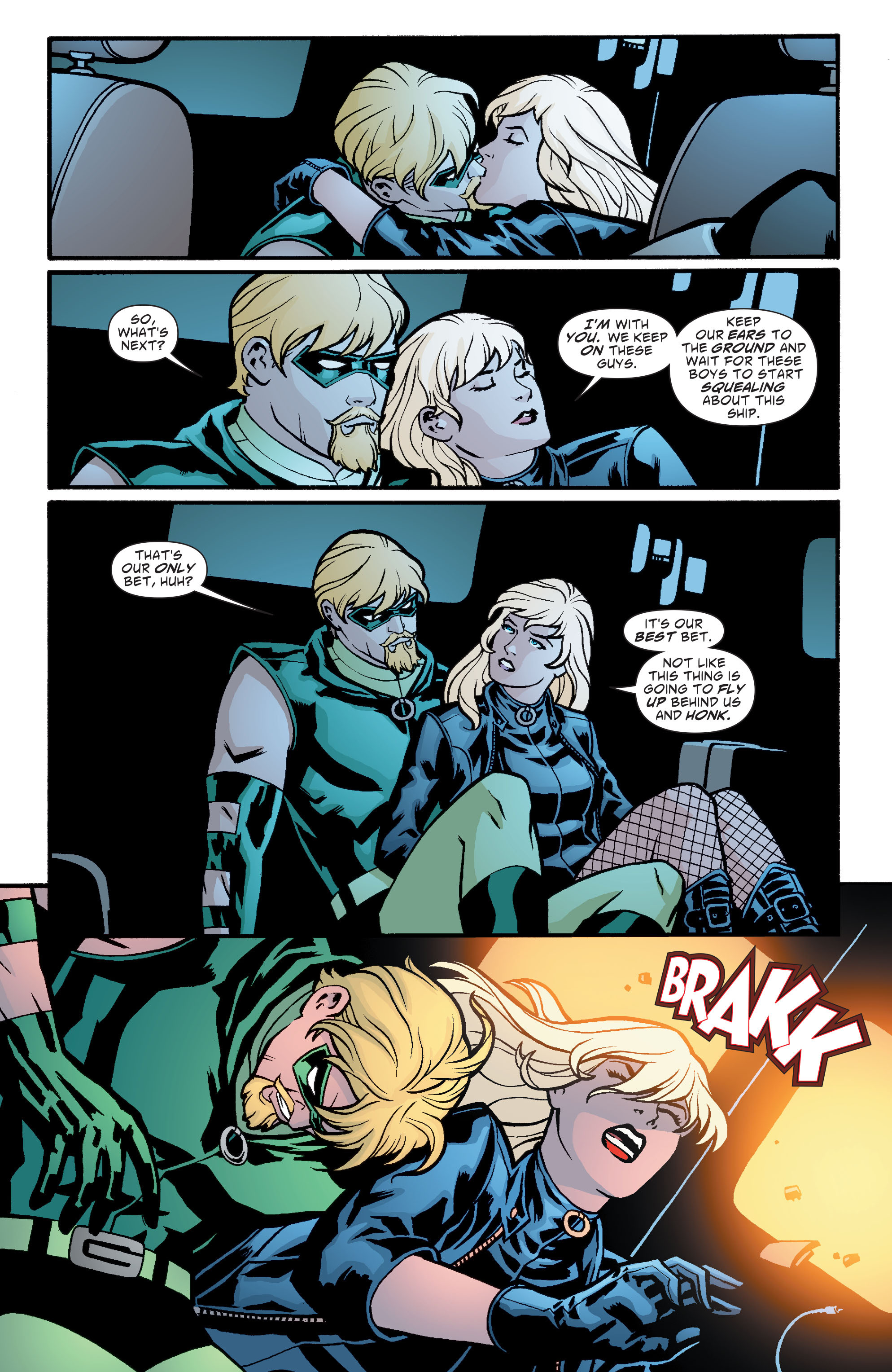 Read online Green Arrow/Black Canary comic -  Issue #6 - 14