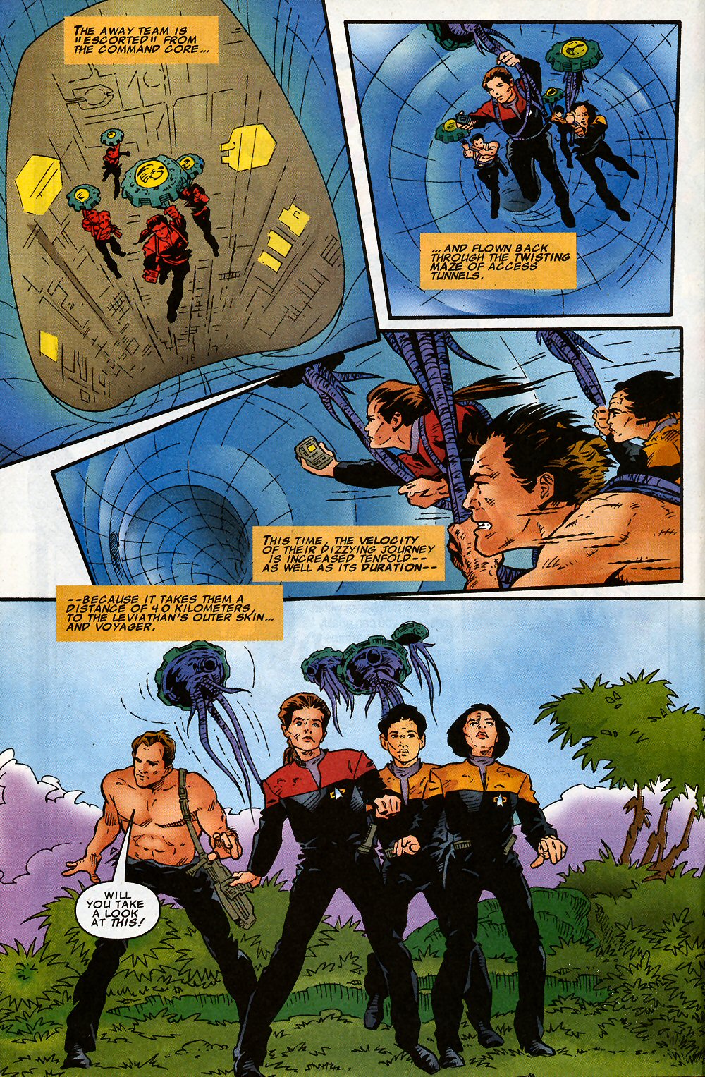 Read online Star Trek: Voyager comic -  Issue #12 - 6