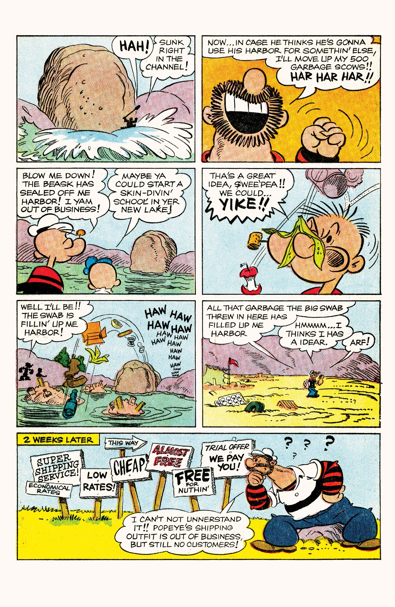 Read online Classic Popeye comic -  Issue #64 - 33