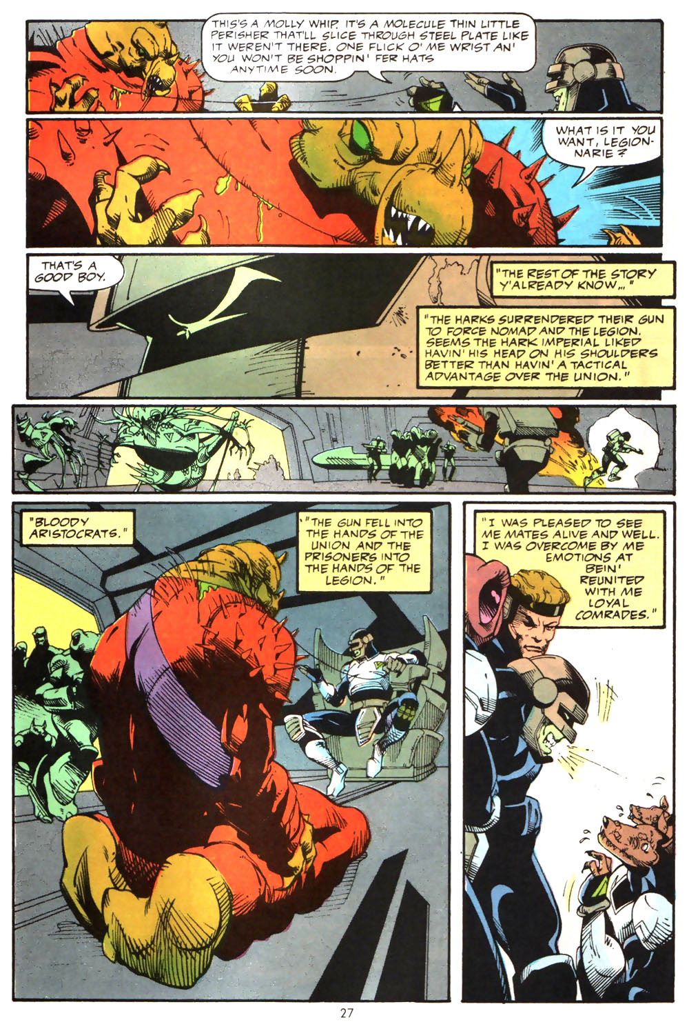 Read online Alien Legion (1987) comic -  Issue #5 - 29