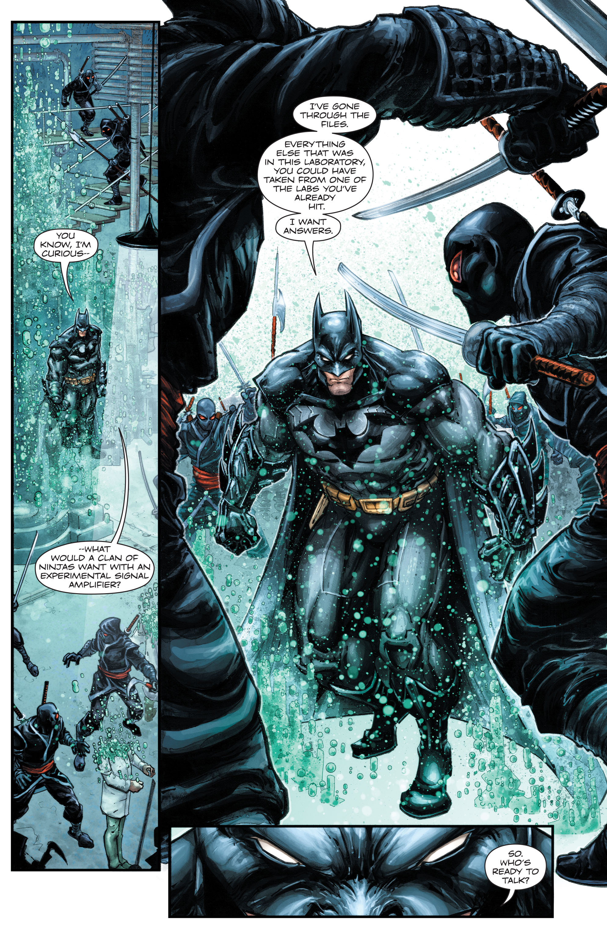 Read online Batman/Teenage Mutant Ninja Turtles comic -  Issue #1 - 12